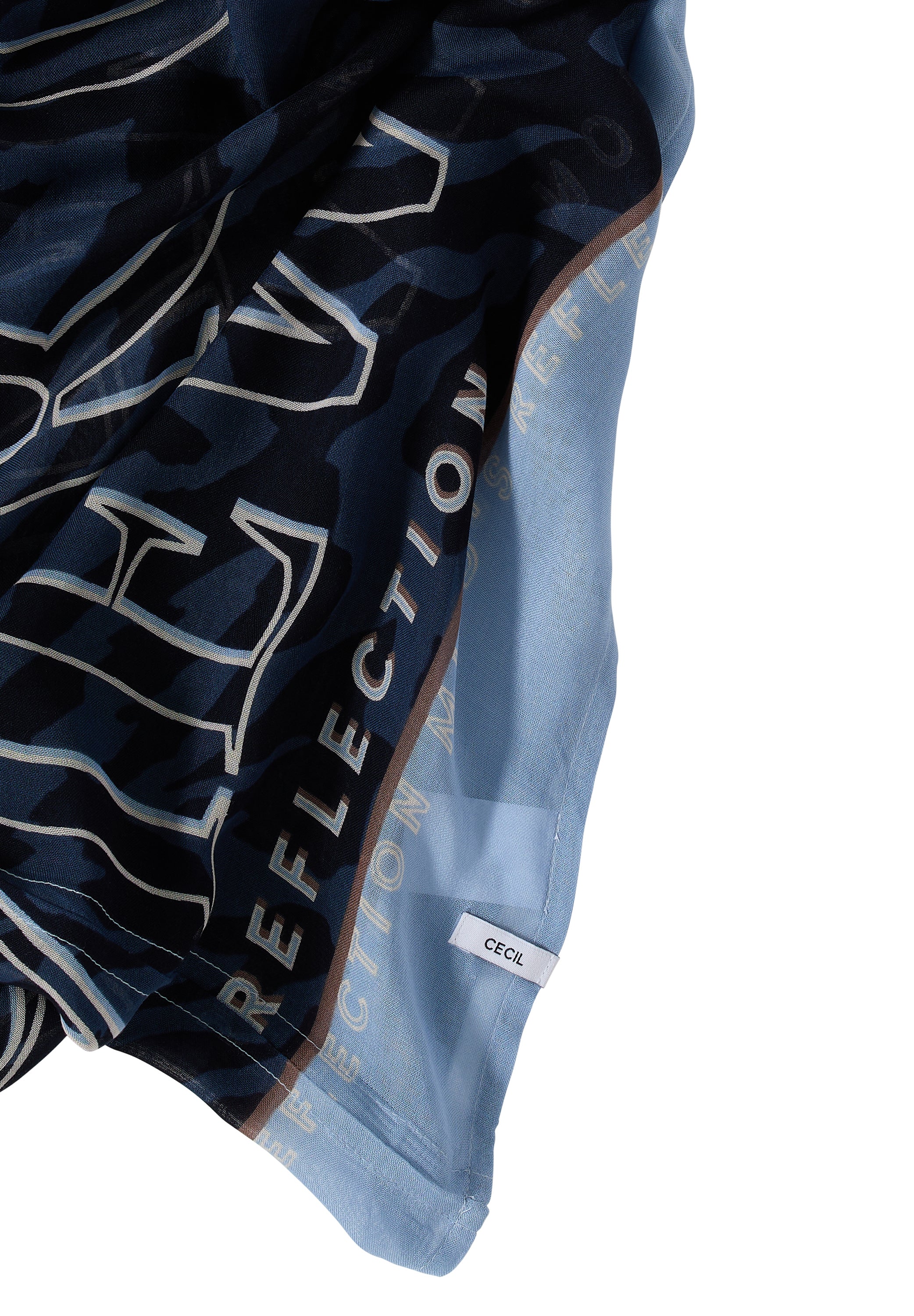 Gemusterter Loop Schal