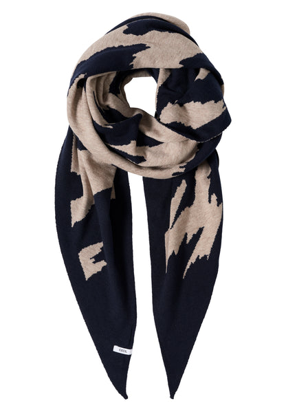 Gemustertes Dreieckstuch