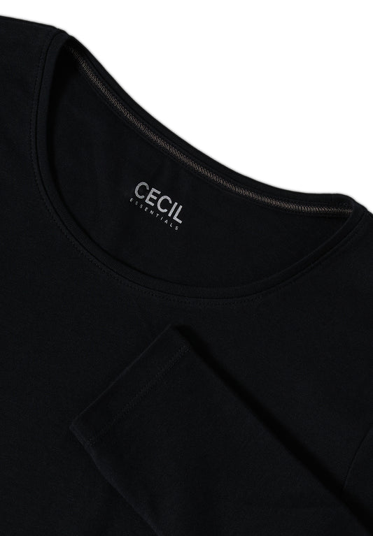 Basic Langarmshirt