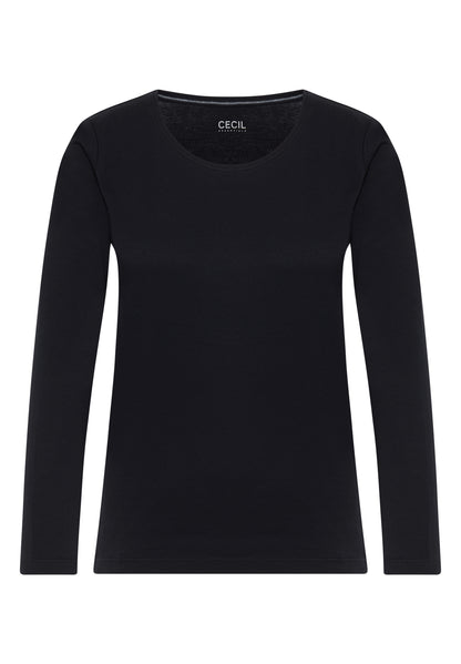 Basic Langarmshirt