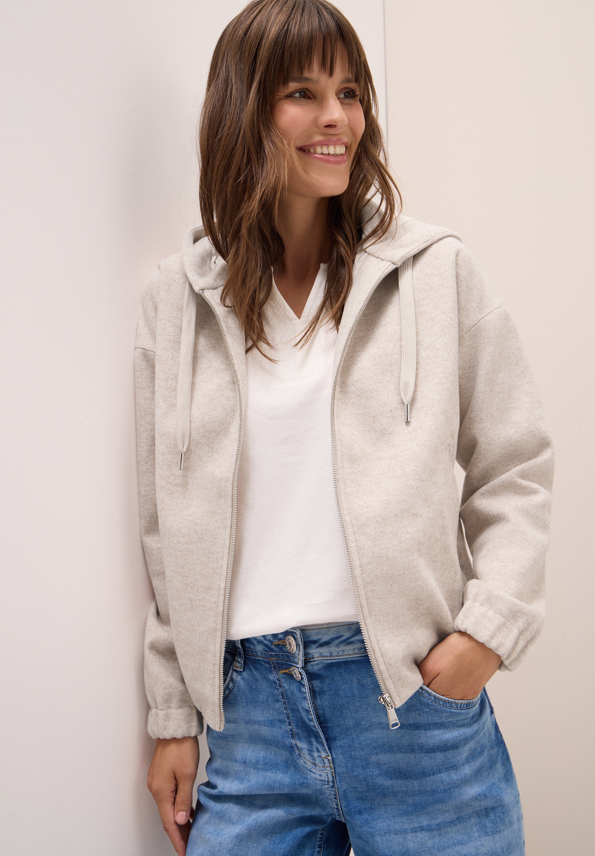 Blouson in Wolloptik