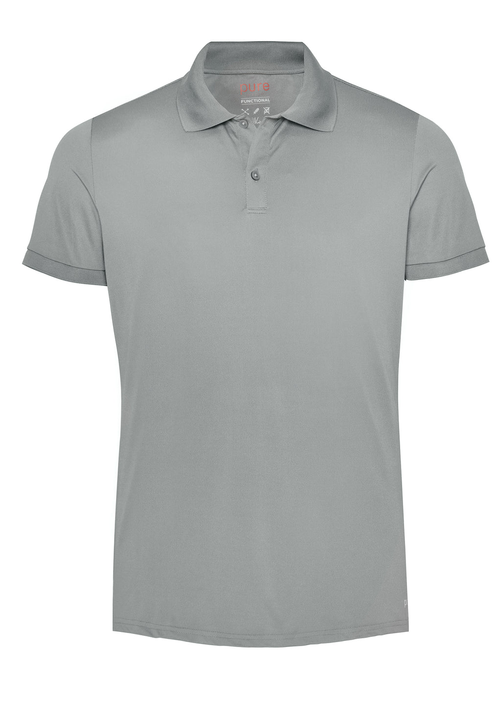 Pure Functional Polo slim fit Halbarm