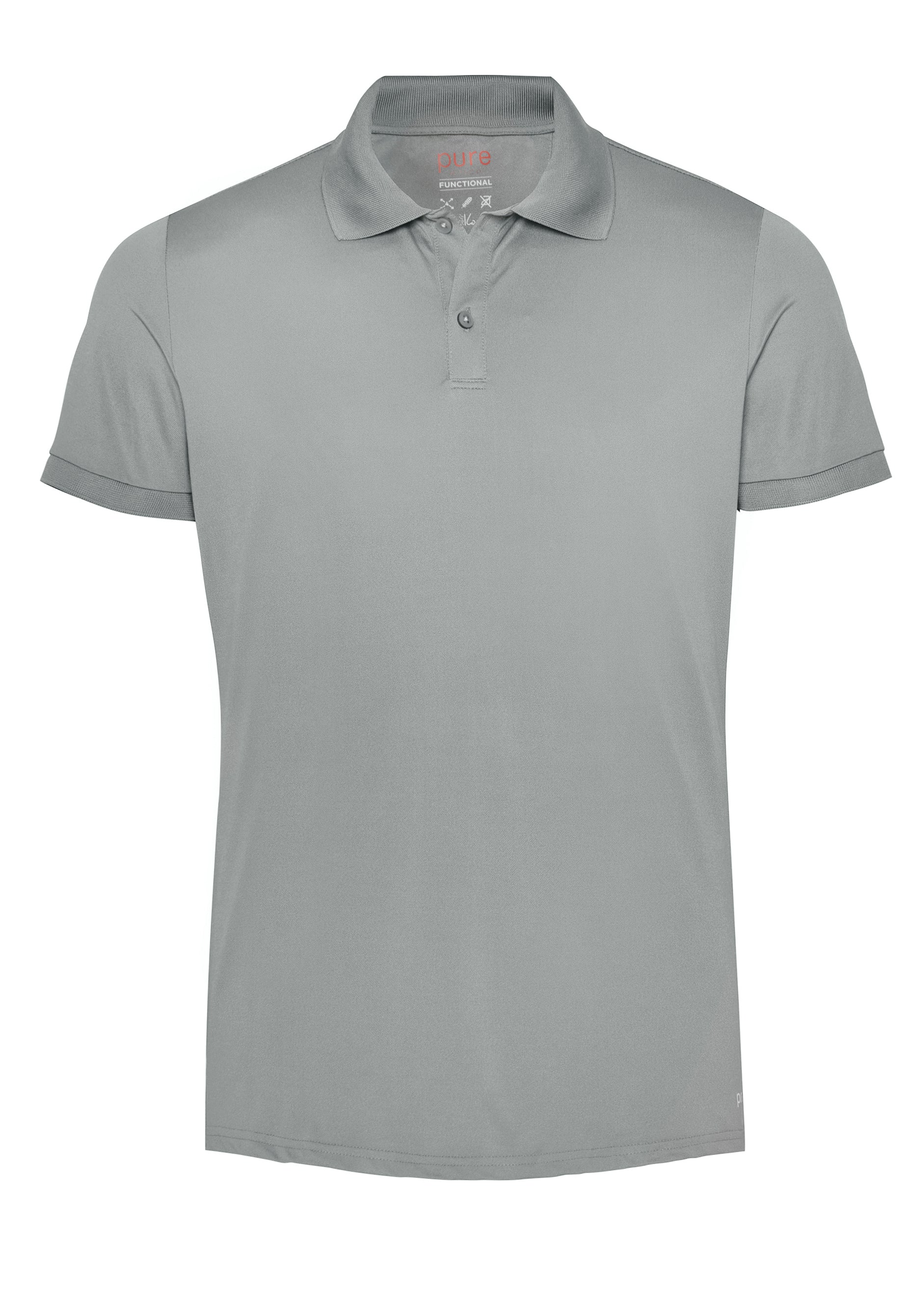 Pure Functional Polo slim fit Halbarm