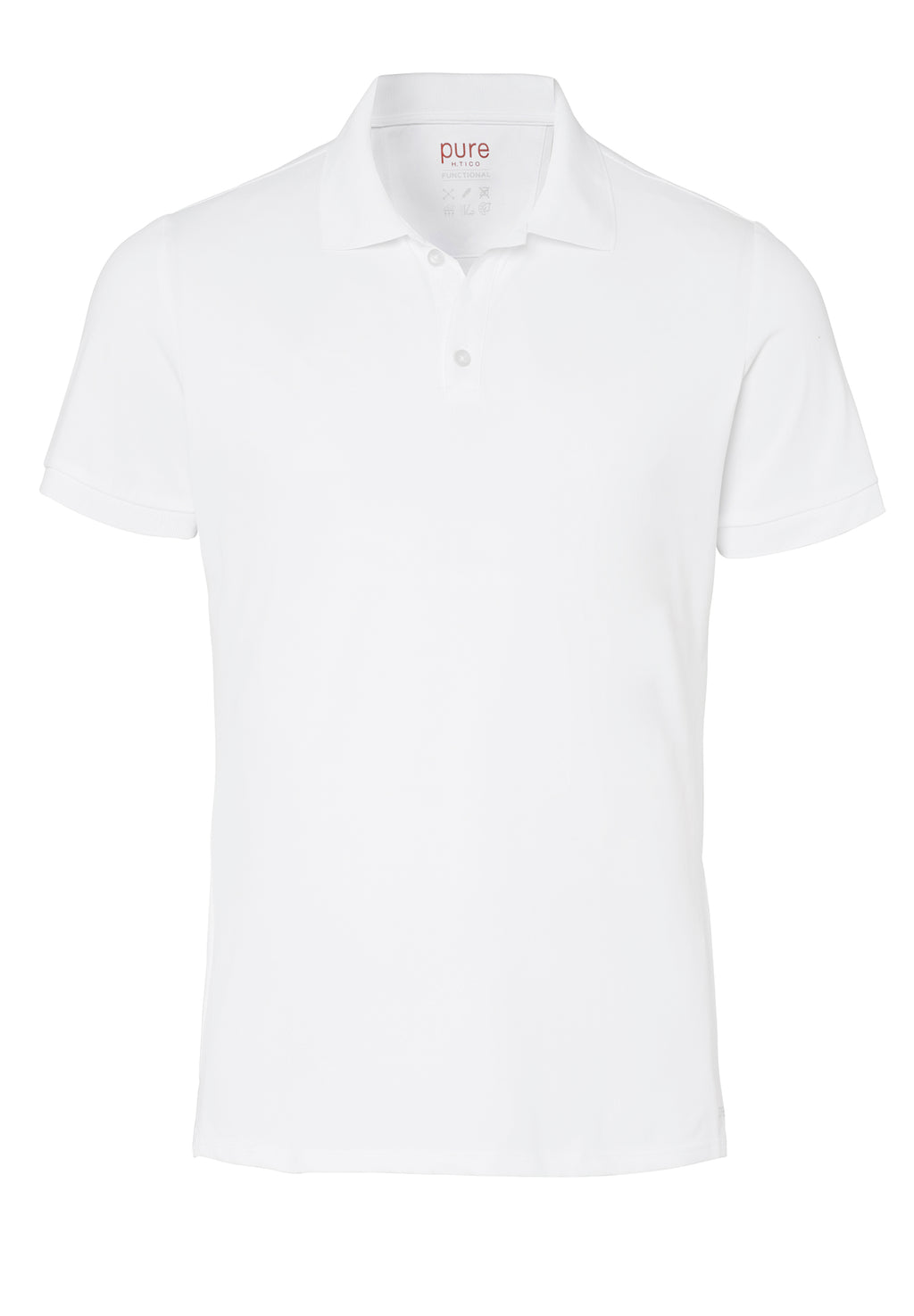 Pure Functional Polo slim fit Halbarm