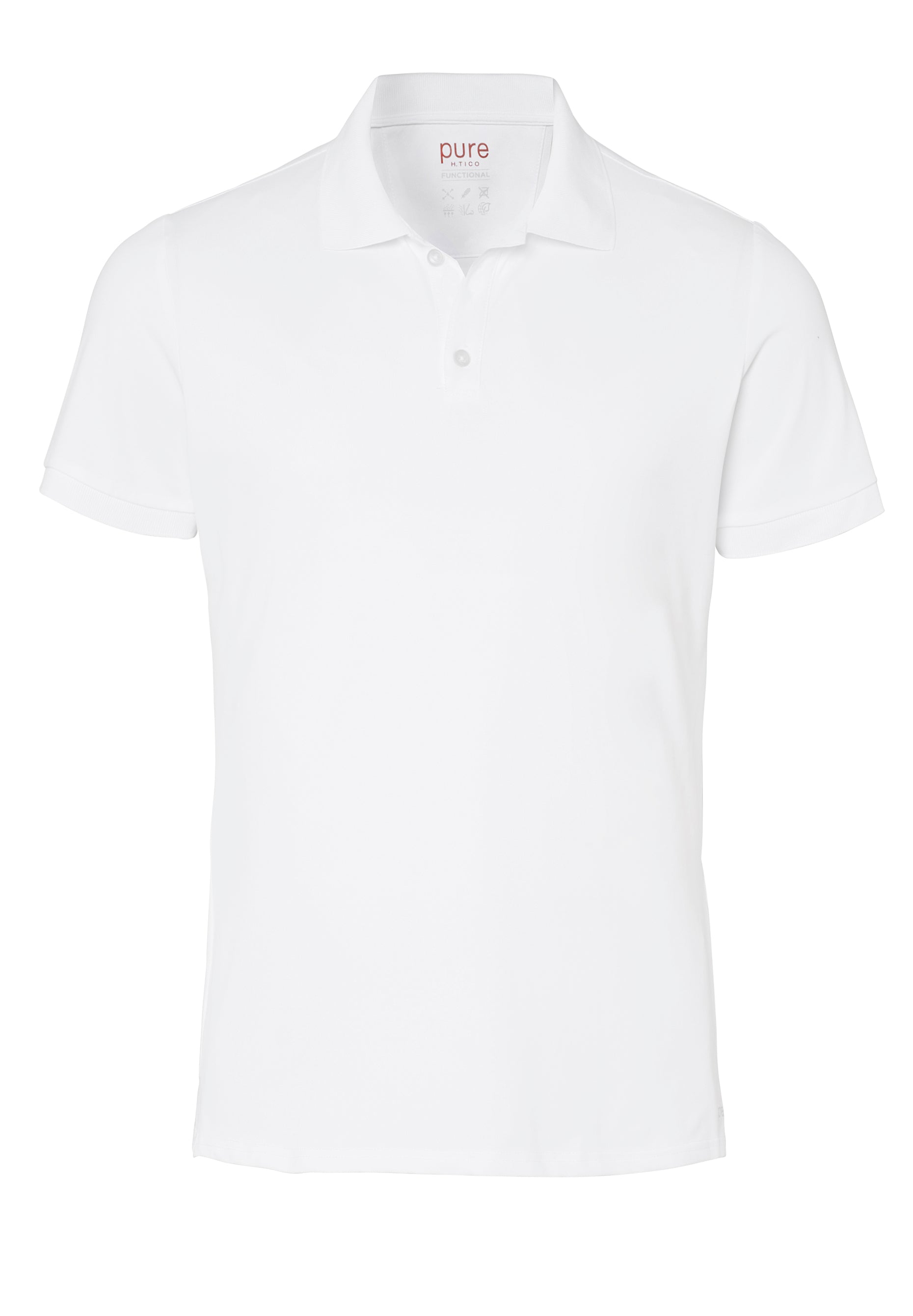 Pure Functional Polo slim fit Halbarm