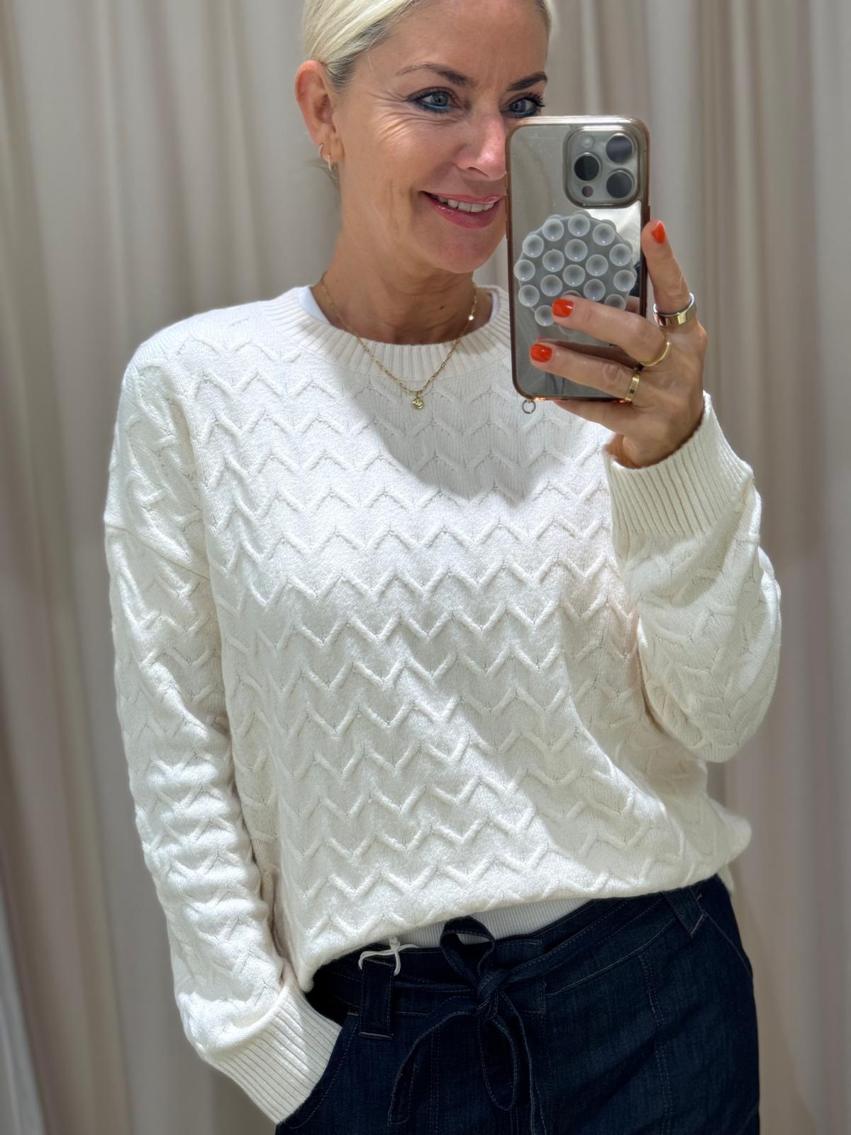 Kuscheliger Strukturpullover