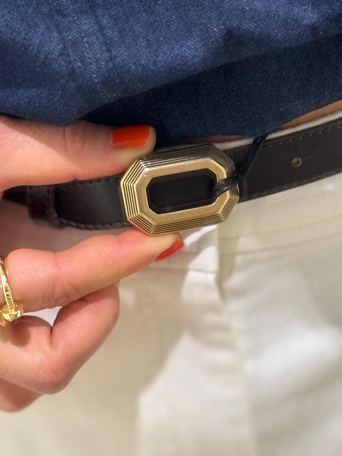 Ledergürtel | Dark Brown