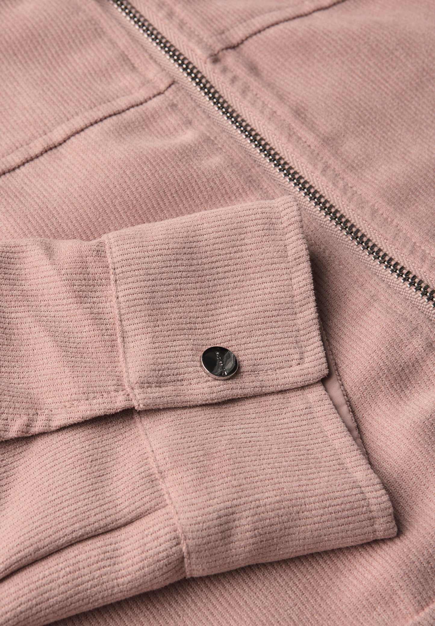 Cordjacke mit Zipper