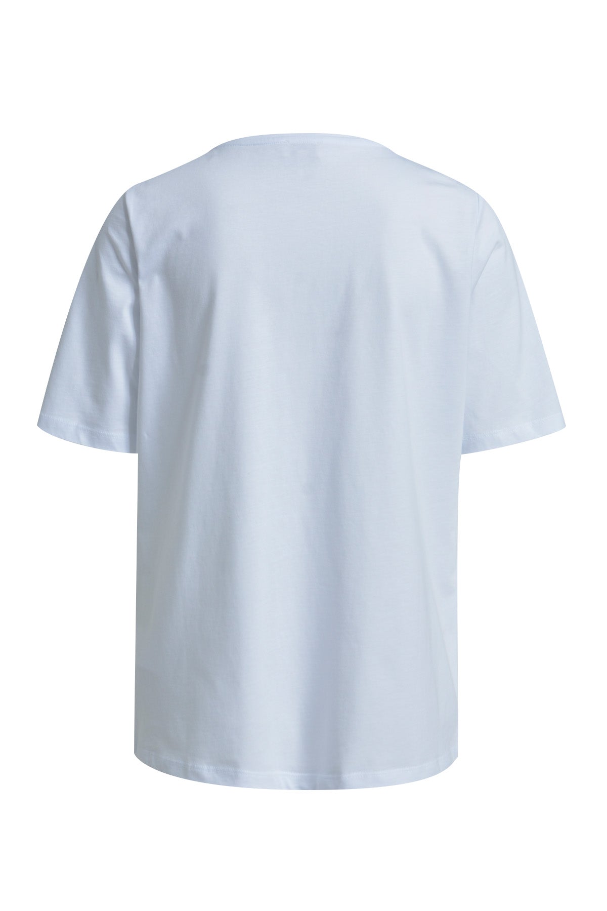 round neck t-shirt w/ AW 1/4 sleeve