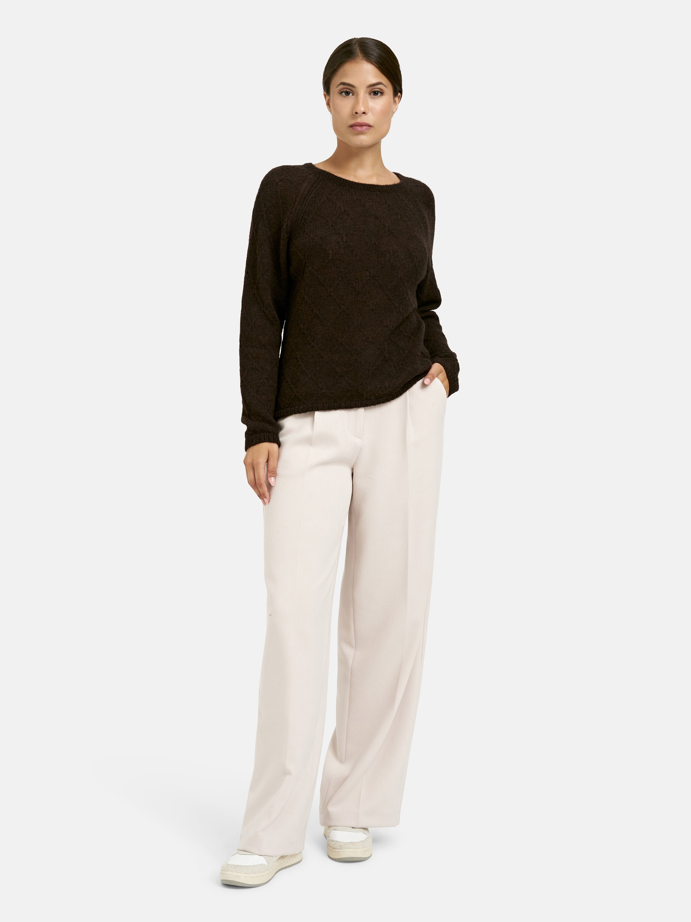 roundneck raglan pullover