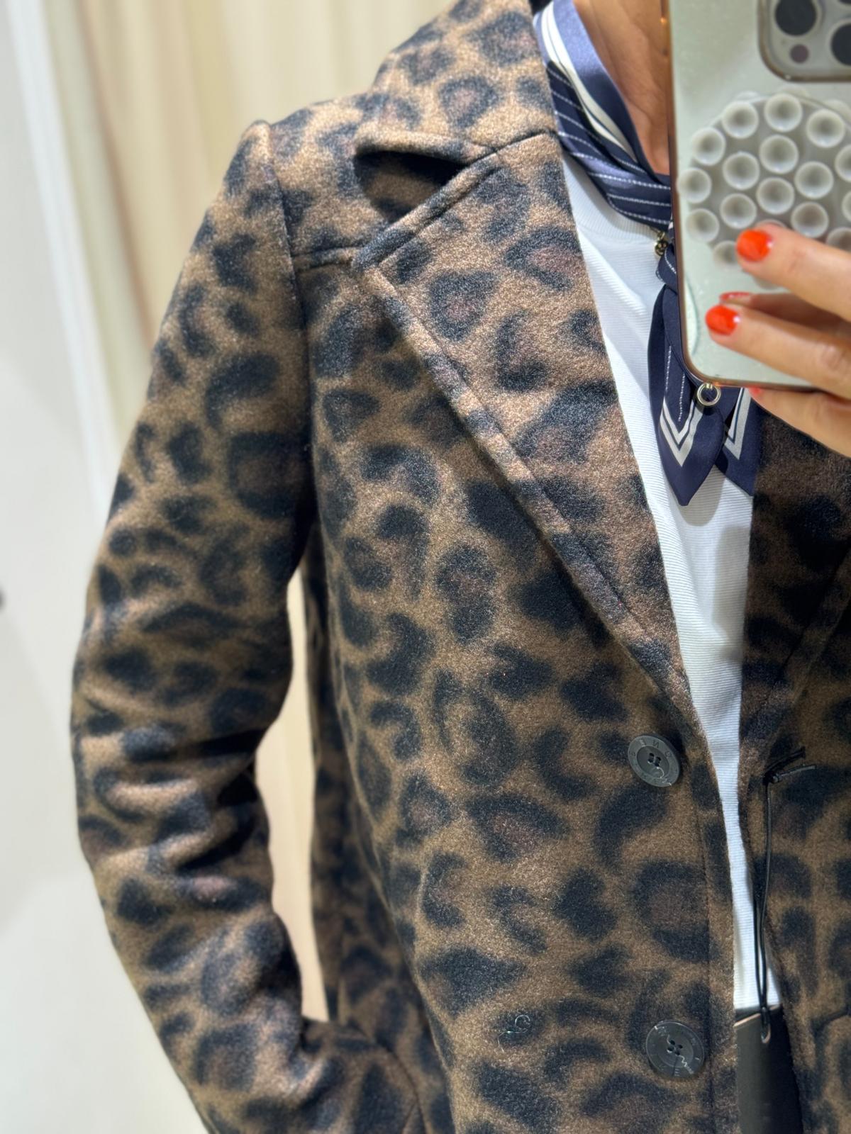 Kurzjacke | Animal Print