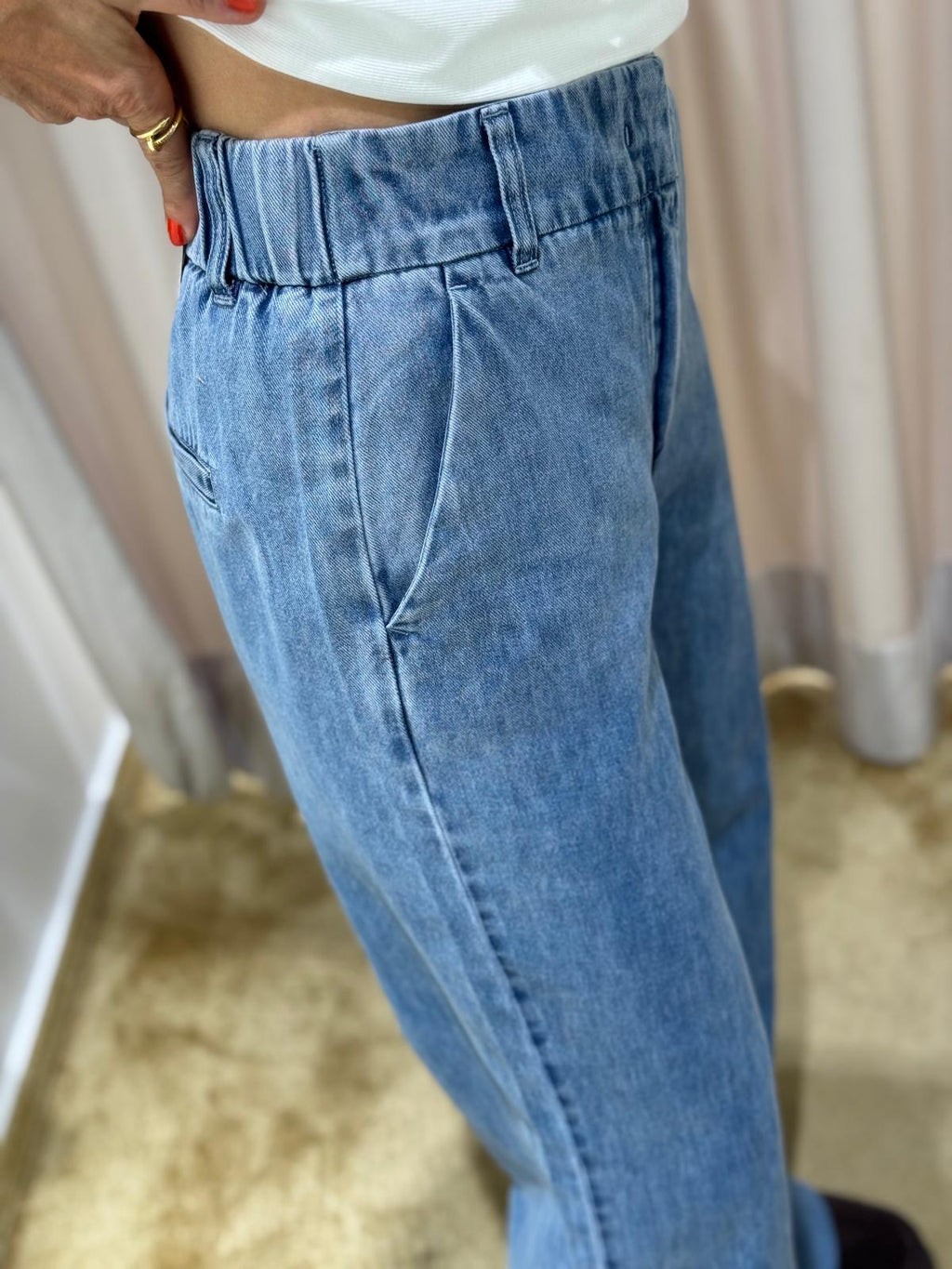 Jeans | Denim Hose High Waist