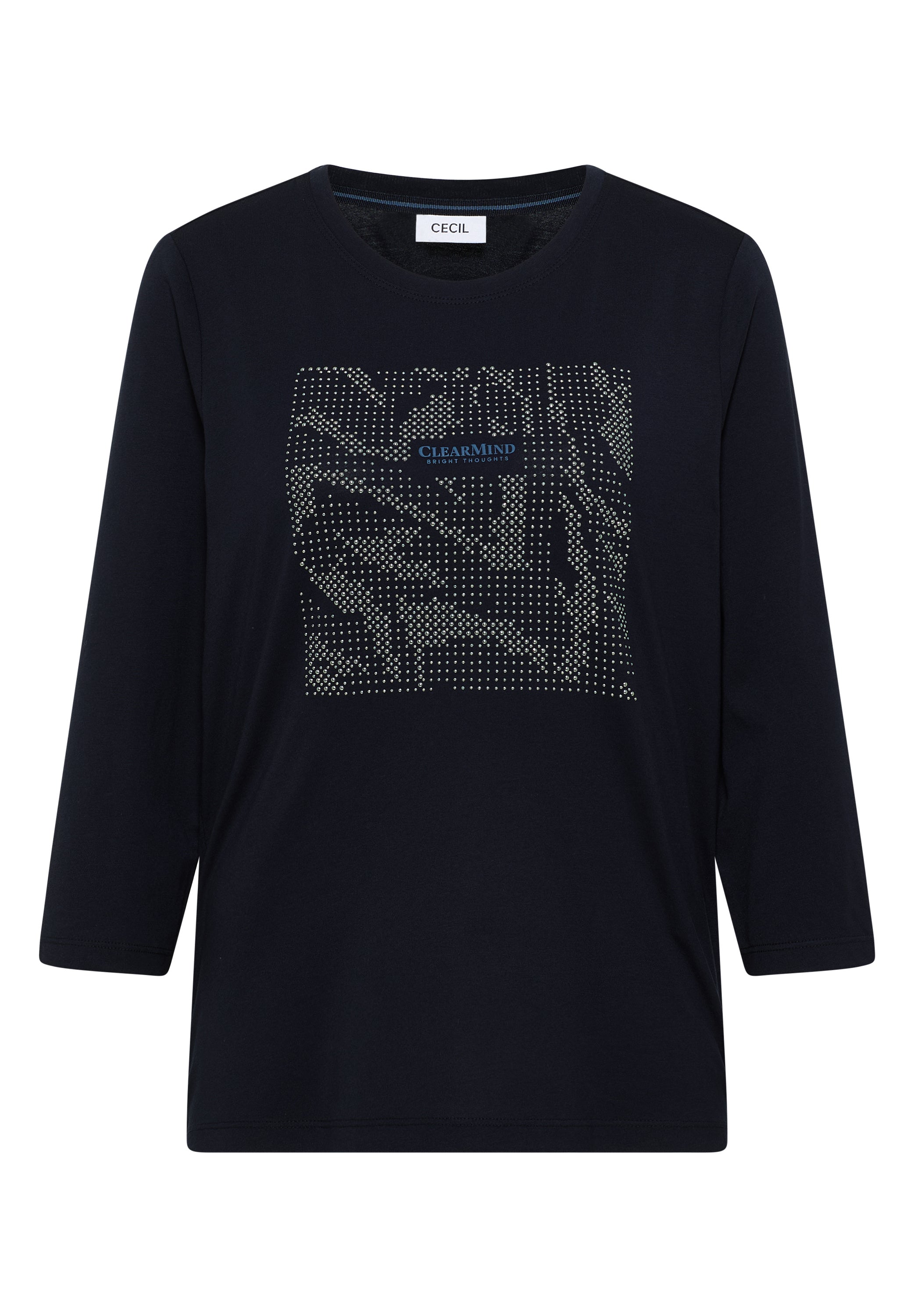 Shirt mit Schmucksteinen