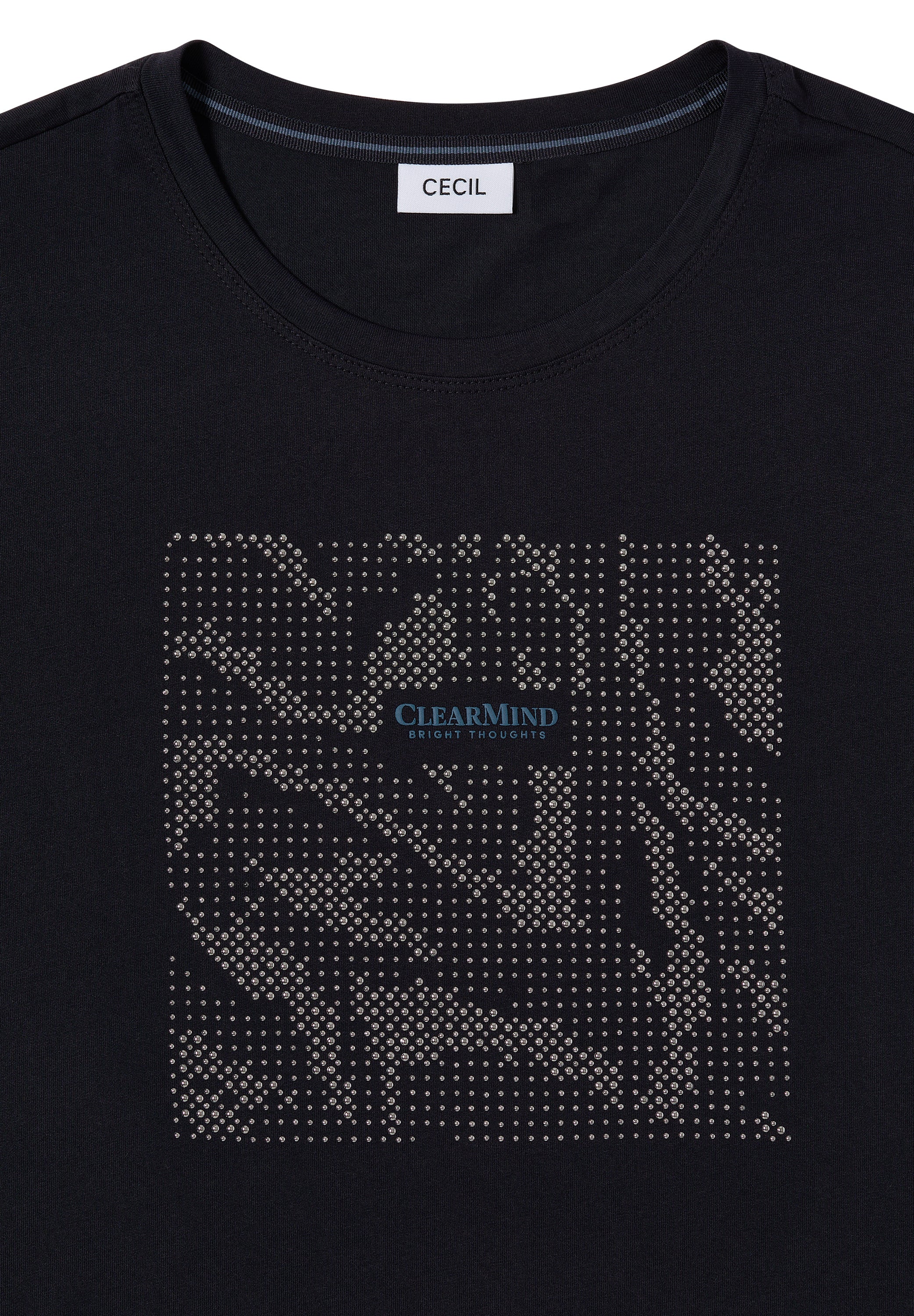 Shirt mit Schmucksteinen