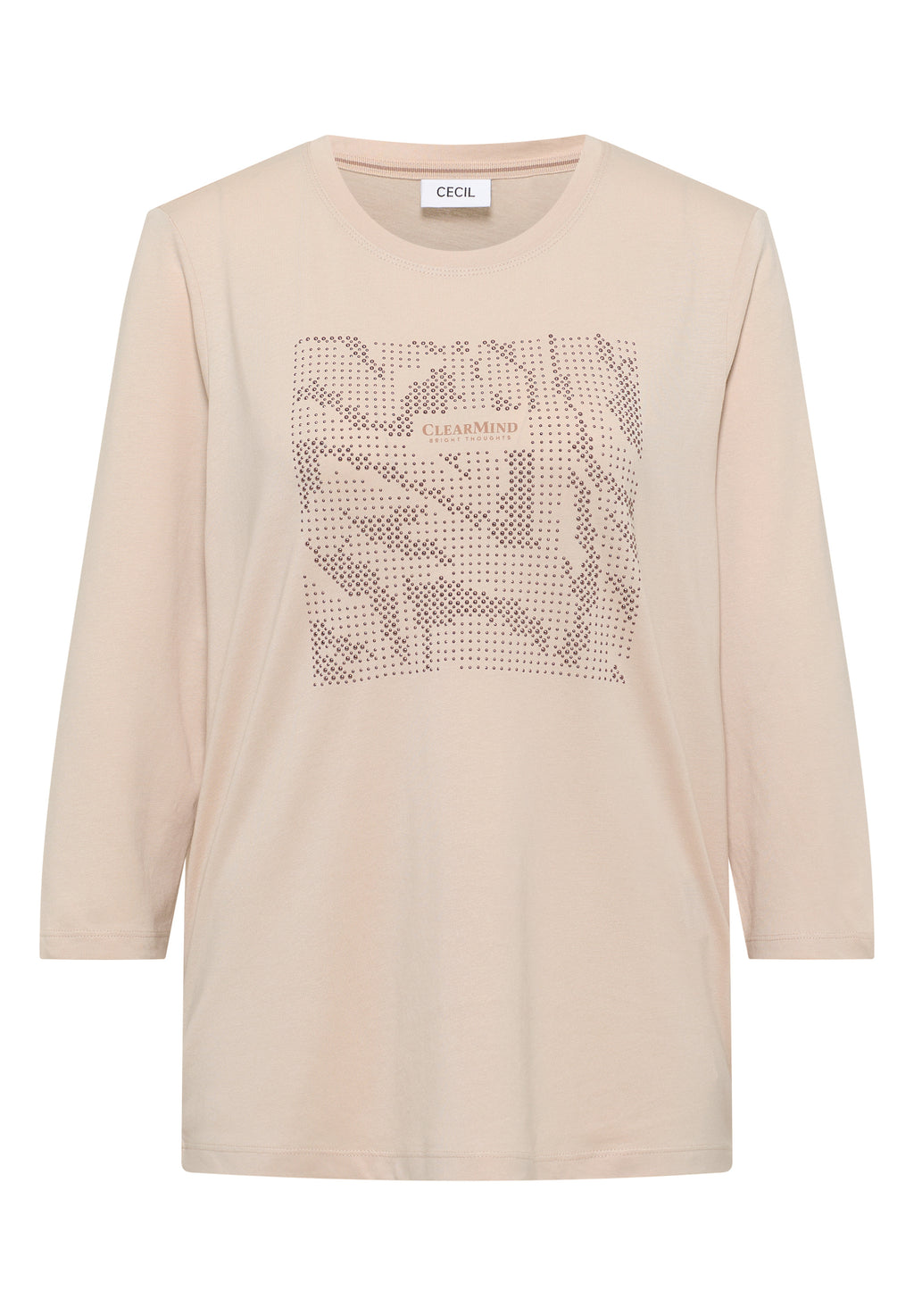 Shirt mit Schmucksteinen