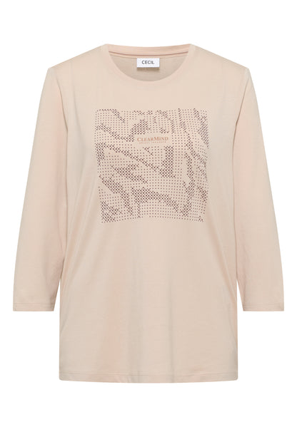 Shirt mit Schmucksteinen