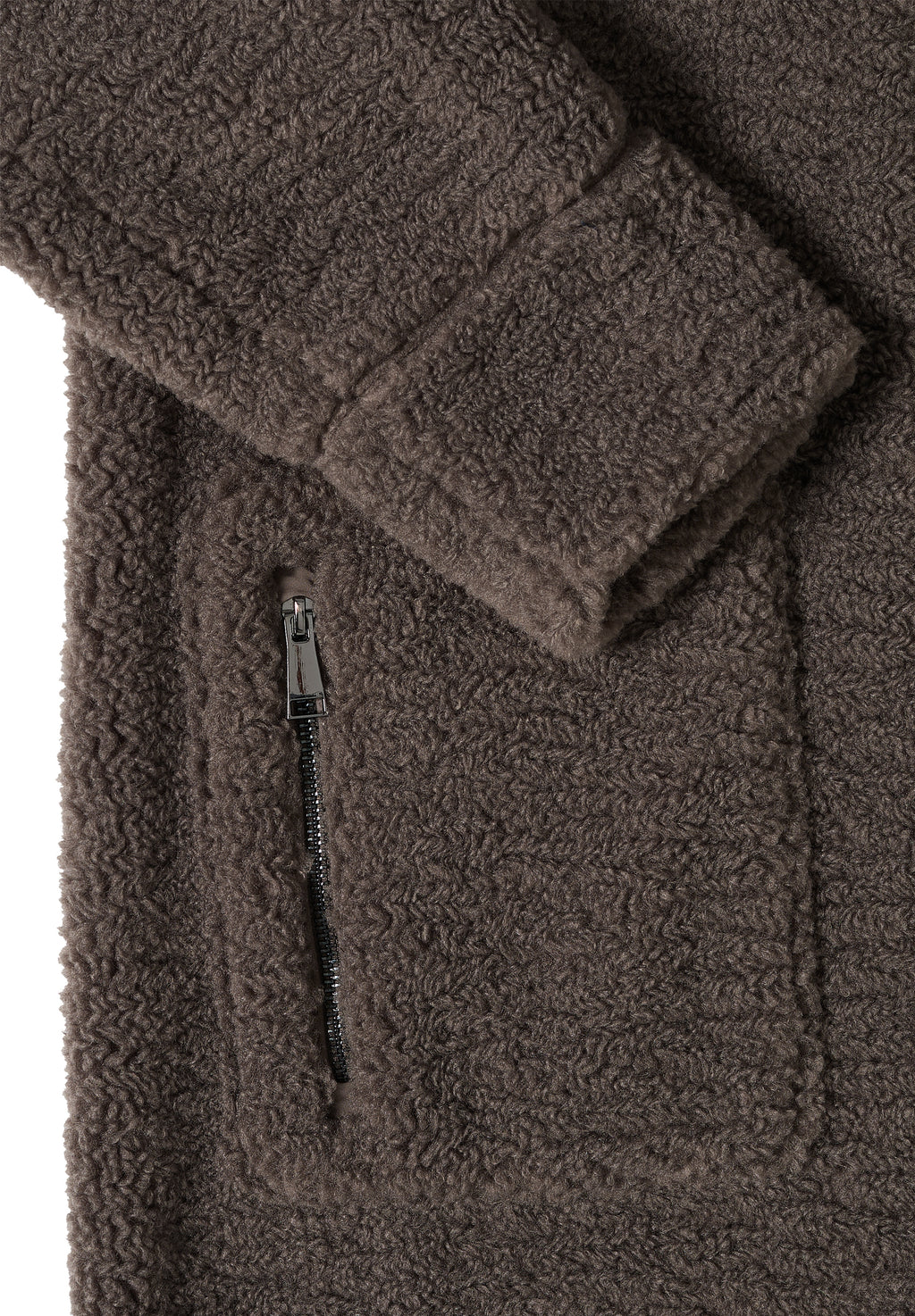 Teddy Mantel mit Kapuze