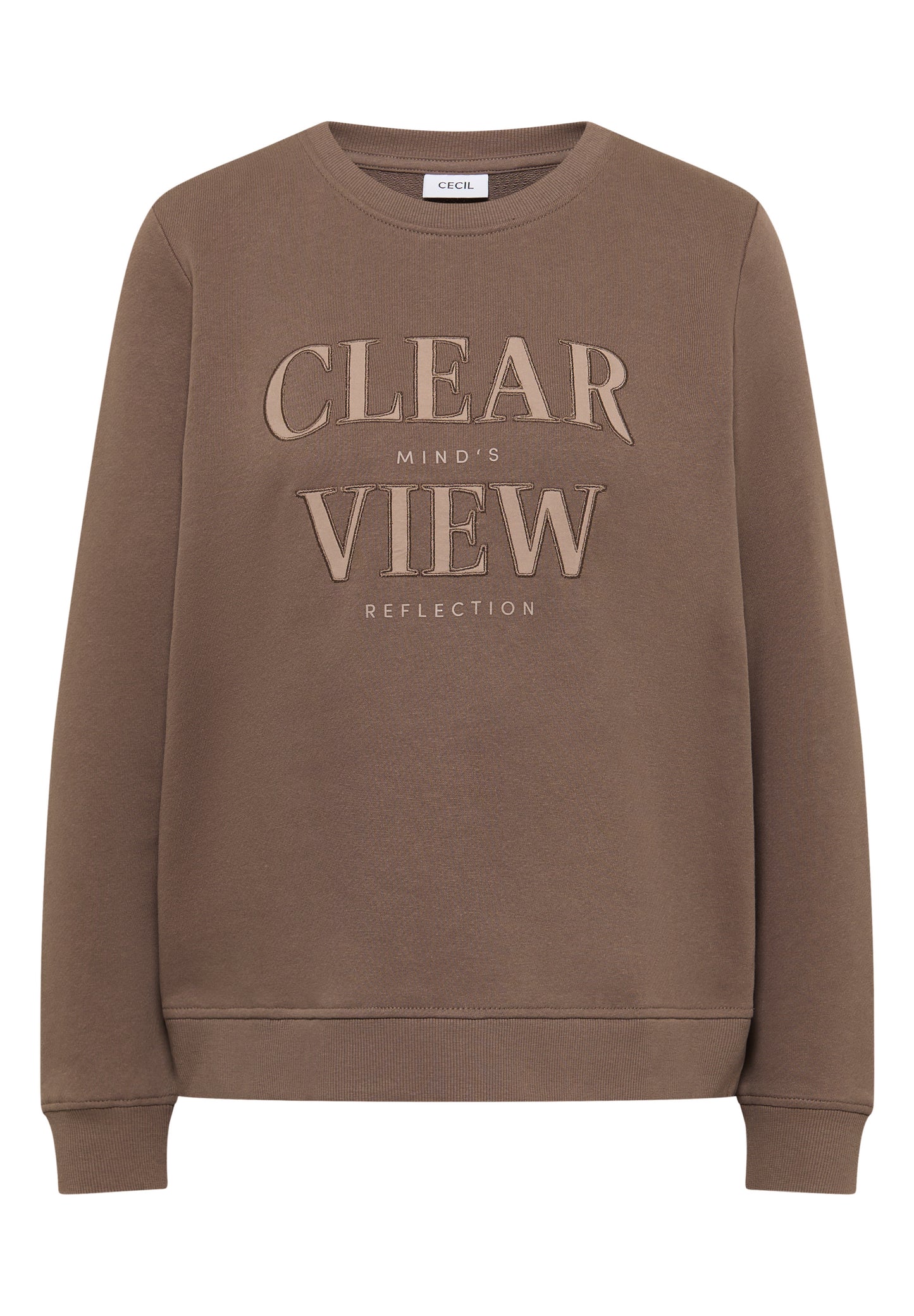 Sweatshirt mit Wording