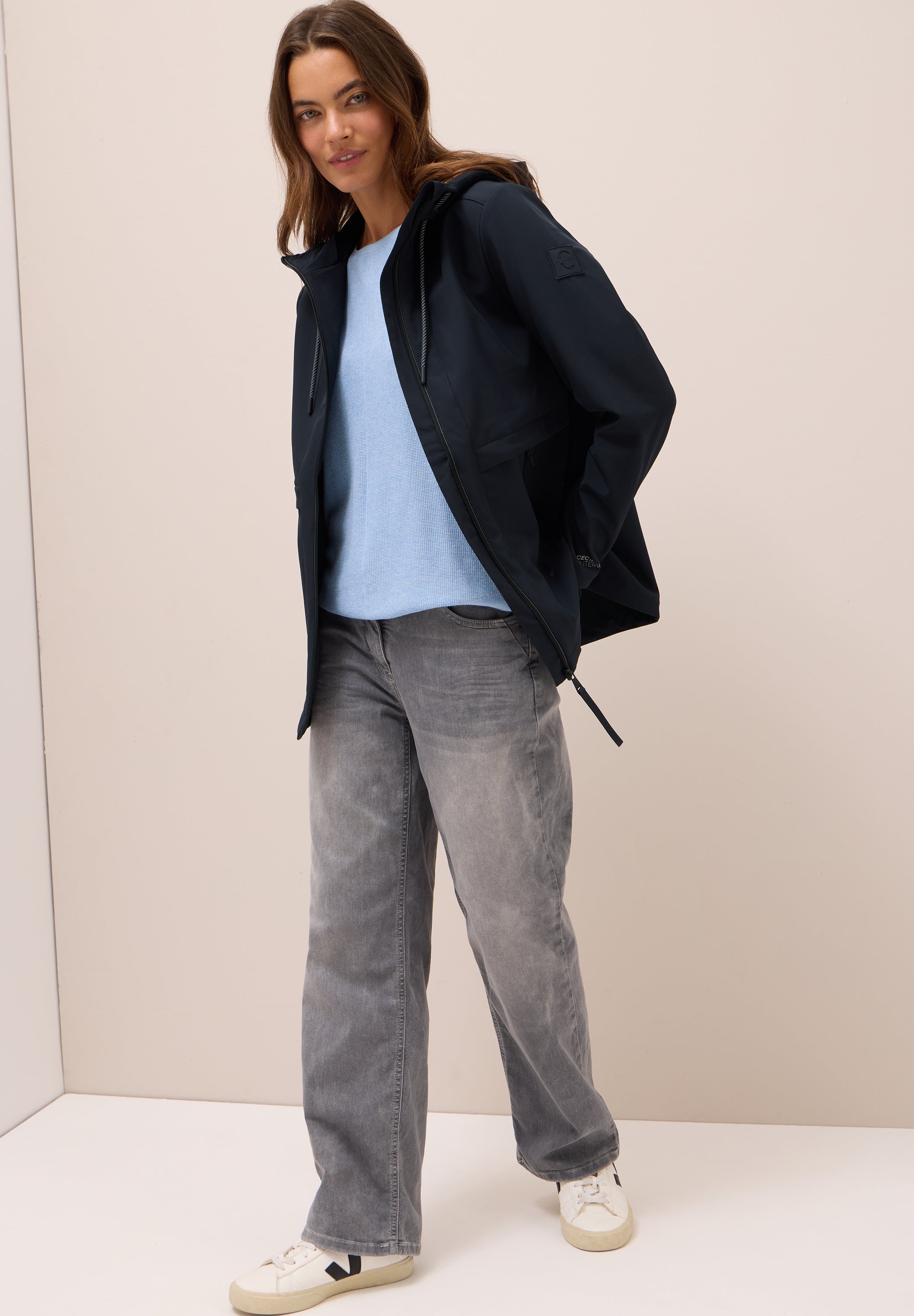 Midi Softshell Jacke