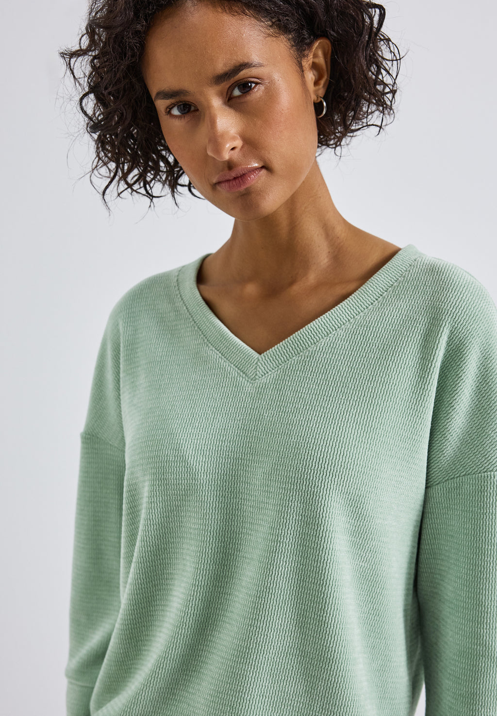 Kuscheliges V-Neck Shirt