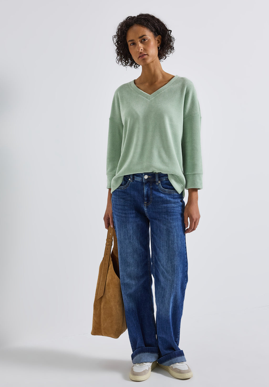 Kuscheliges V-Neck Shirt