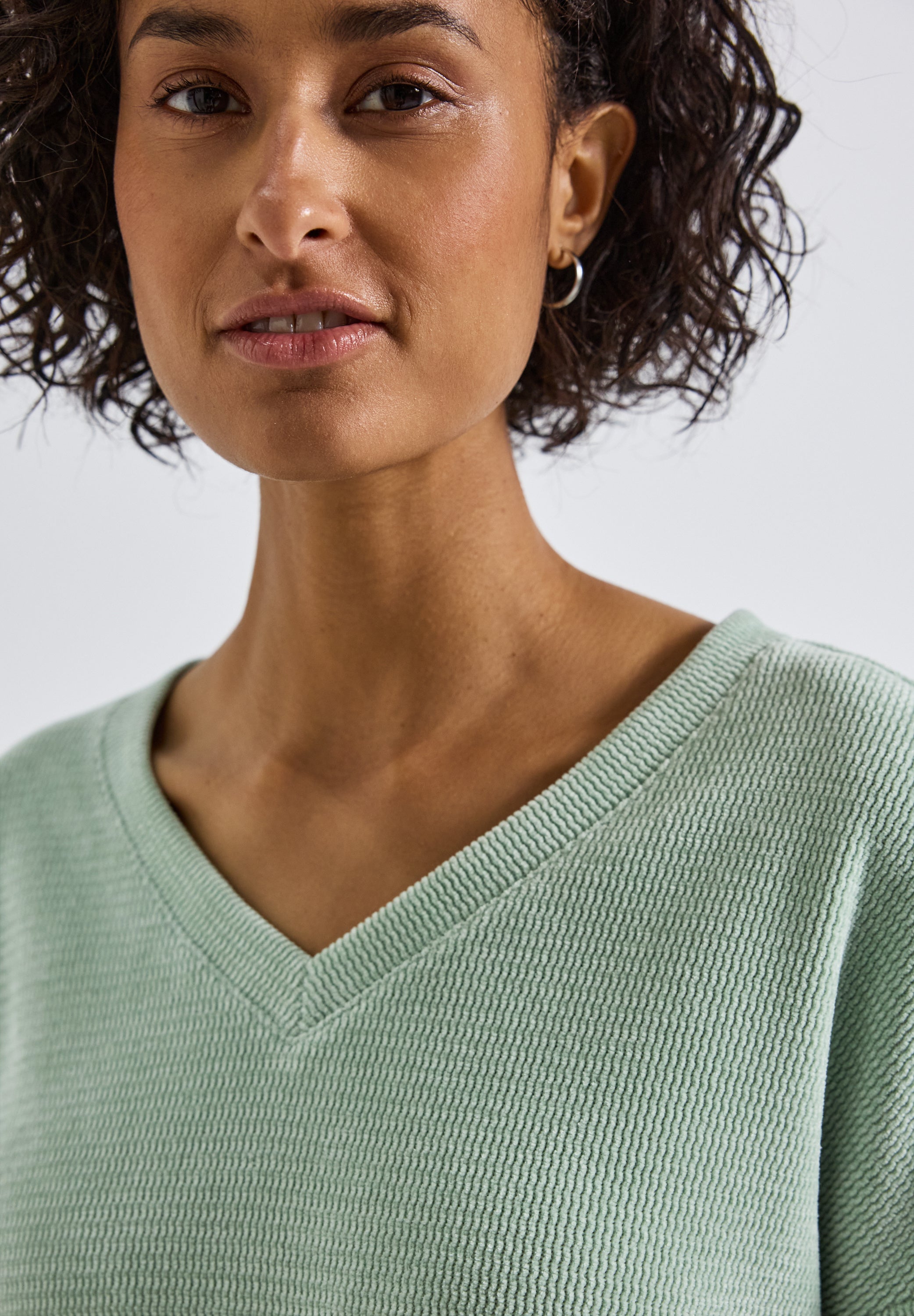 Kuscheliges V-Neck Shirt