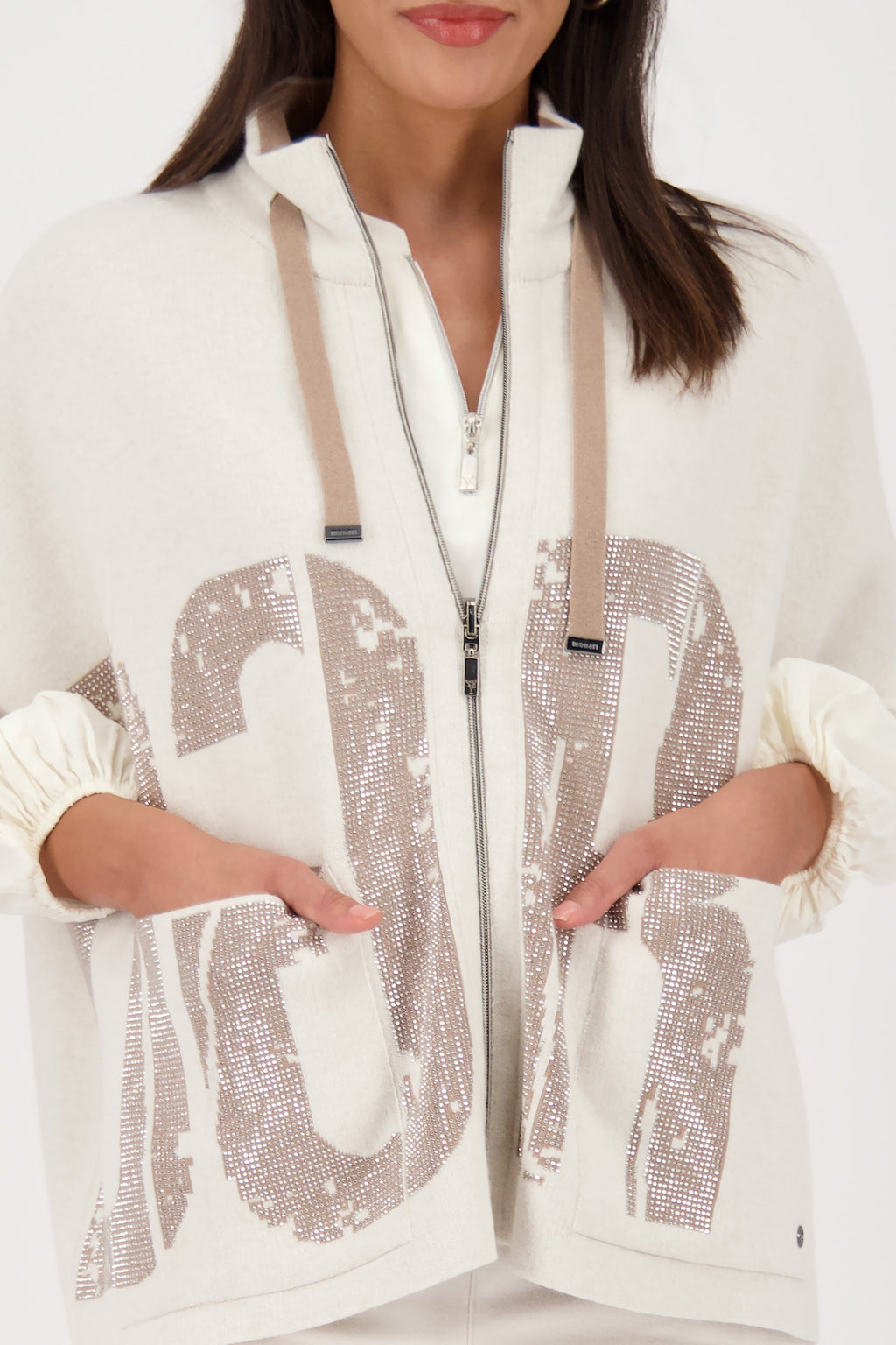 Da.Jacke Strick/Wirk - Monari