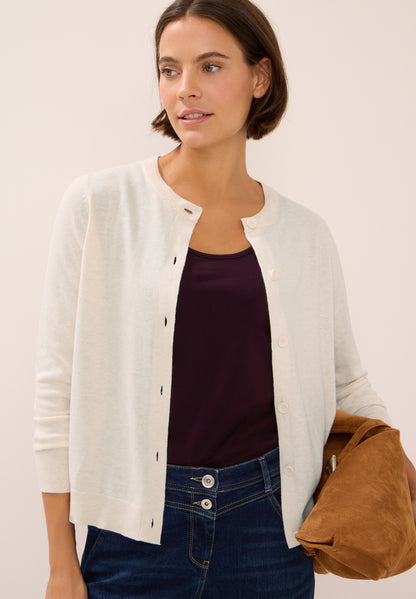 Strickjacke mit Knopfleiste