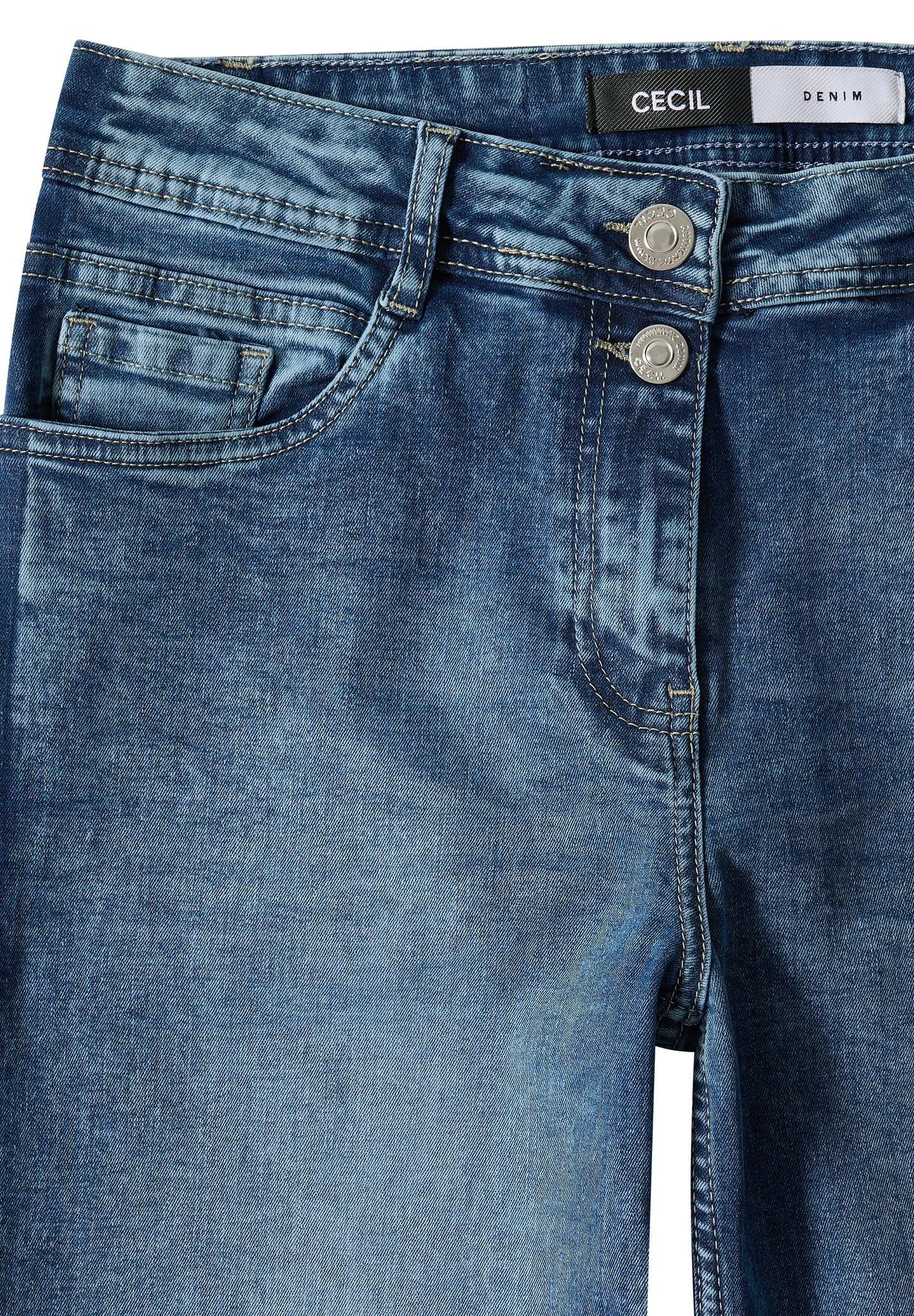 Jeans mit Gallonstreifen