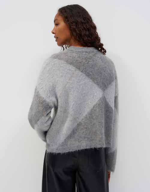 Pullover Pargyle mit Rautenmuster von Opus