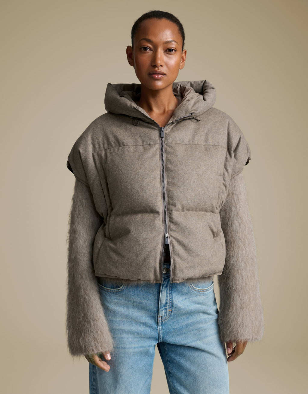 Ärmellose Jacke | Venkina cozy