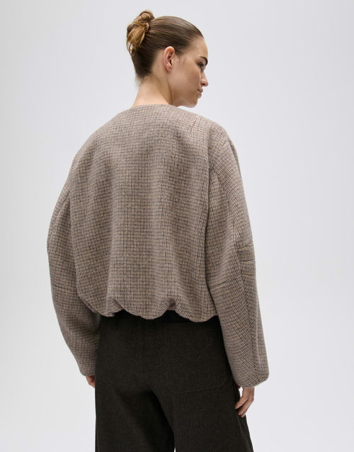 Blouson-Jacke Hessina mit abnehmbarem Schal von Opus