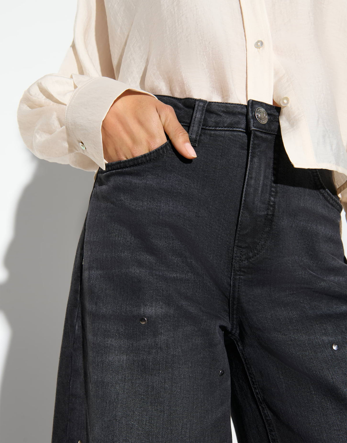 Jeans Lolah mit ovalem Bein von Opus