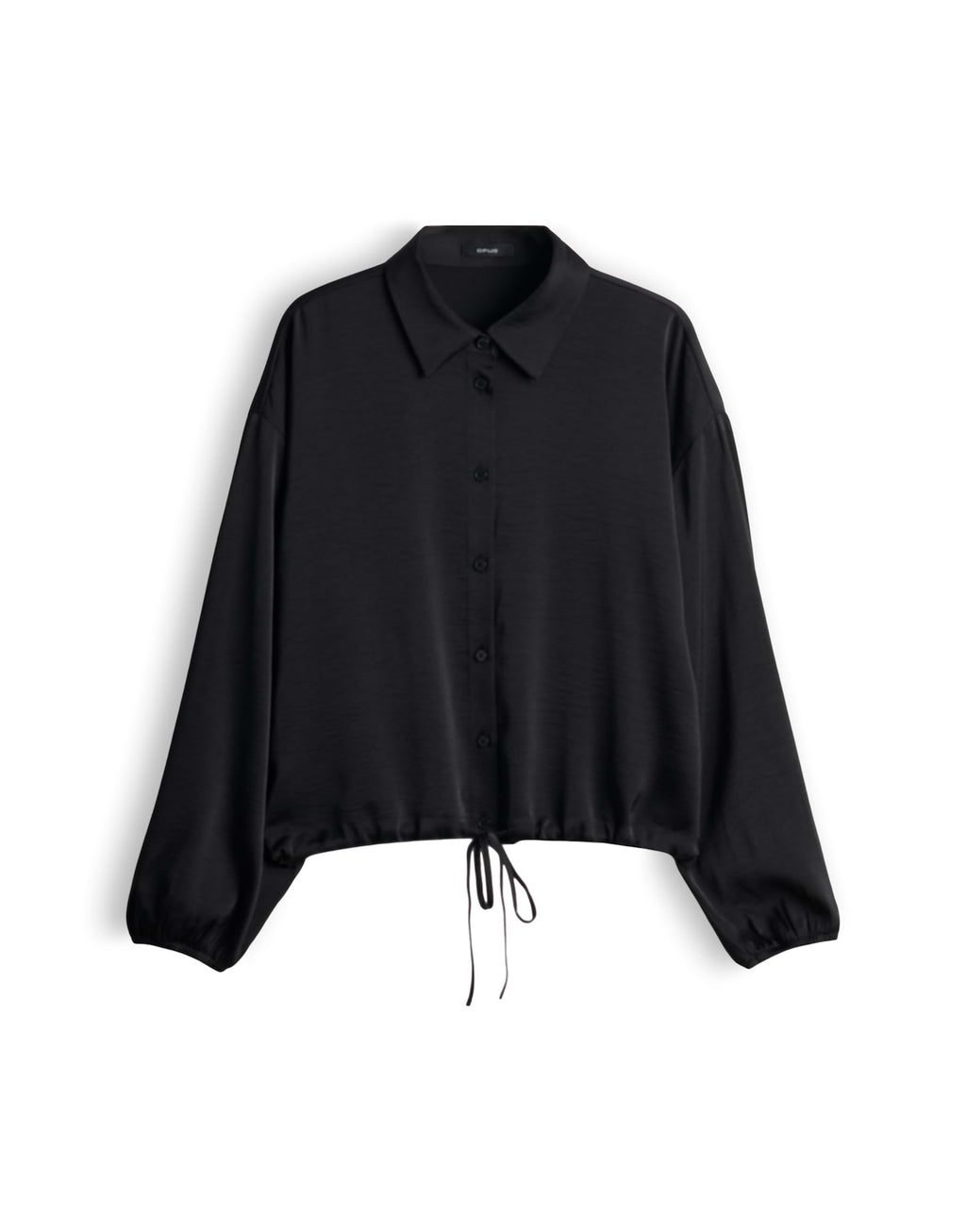 Oversize-Hemdbluse Flimmer aus Satin von Opus
