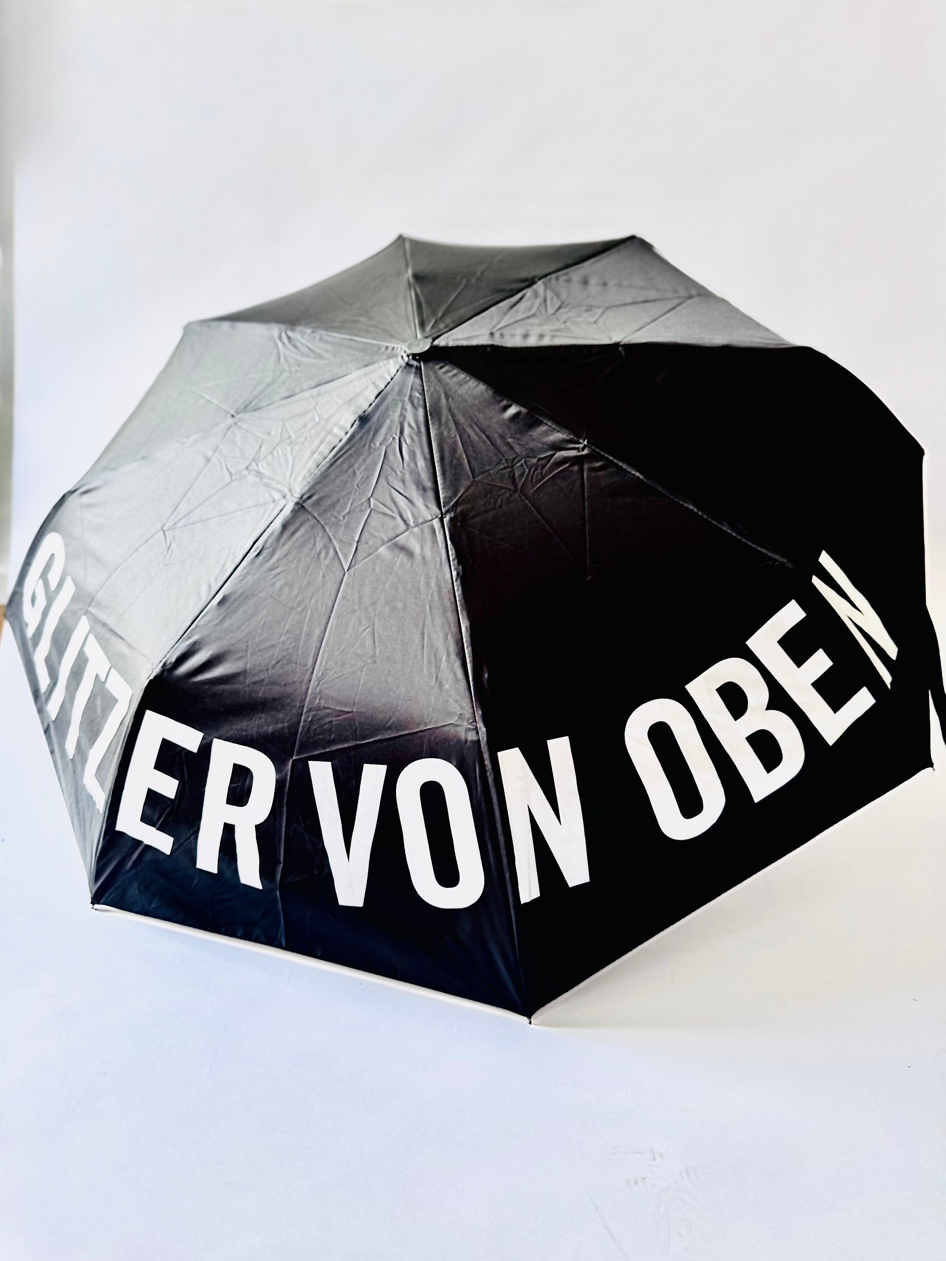 Regenschirm | Glitzer von Oben
