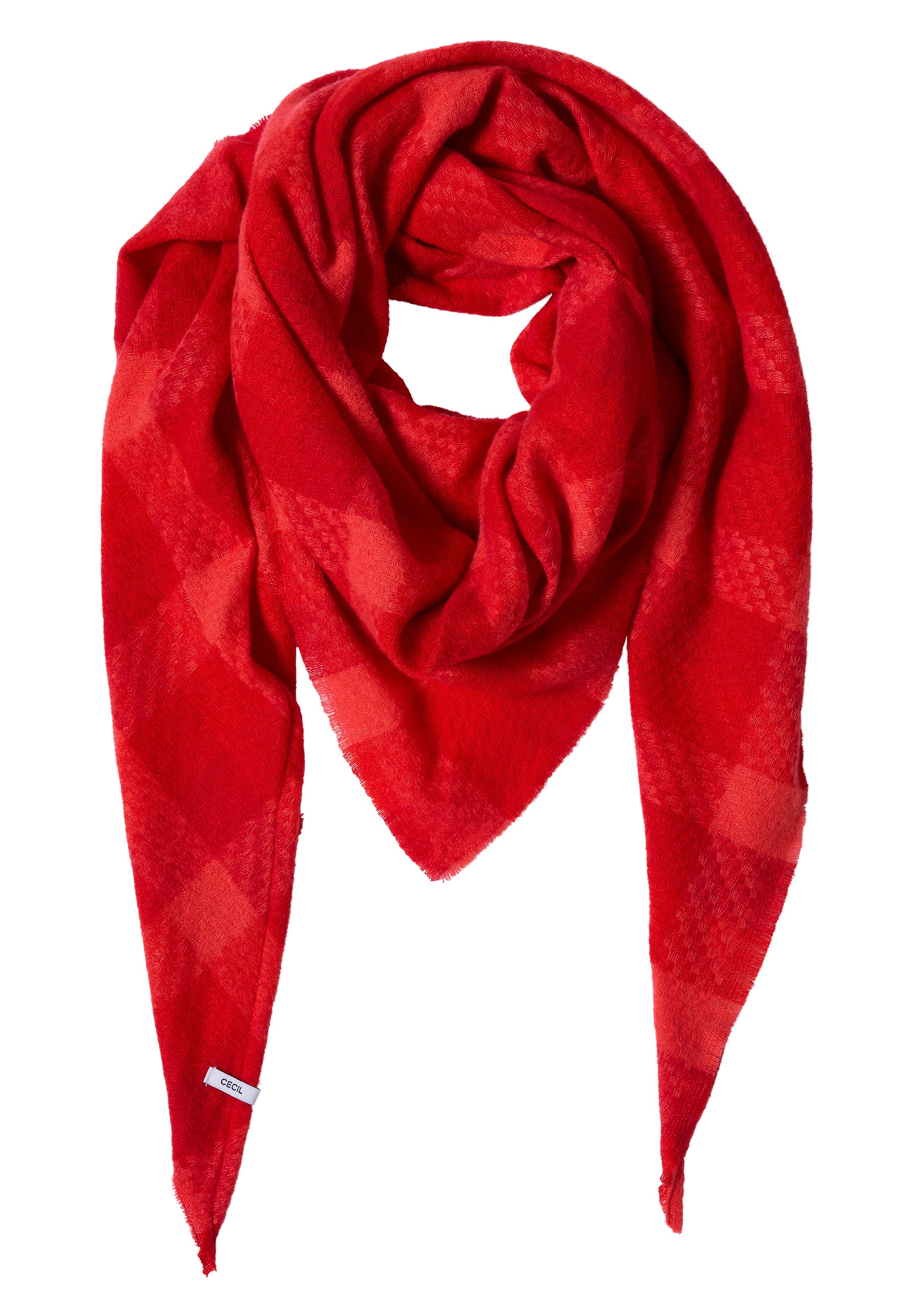 Kariertes Dreieckstuch