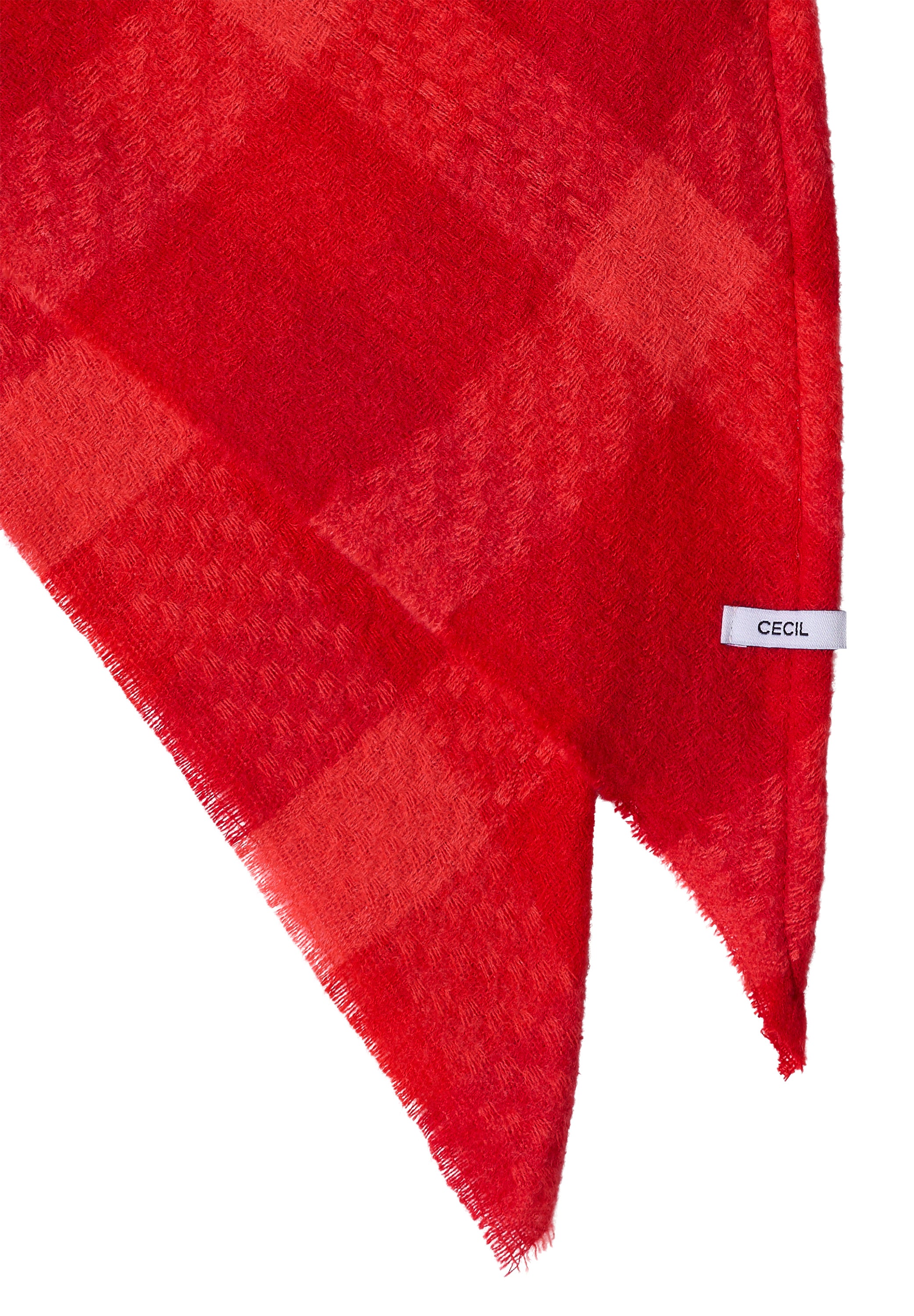 Kariertes Dreieckstuch