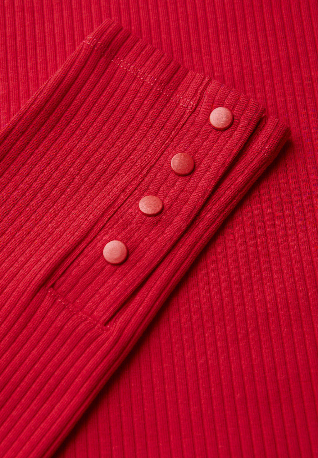 Shirt mit Rippstruktur