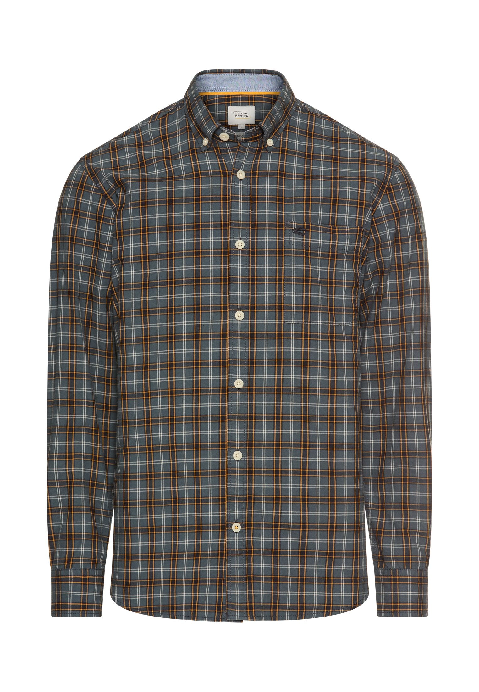 Langarm Hemd aus reiner Baumwolle