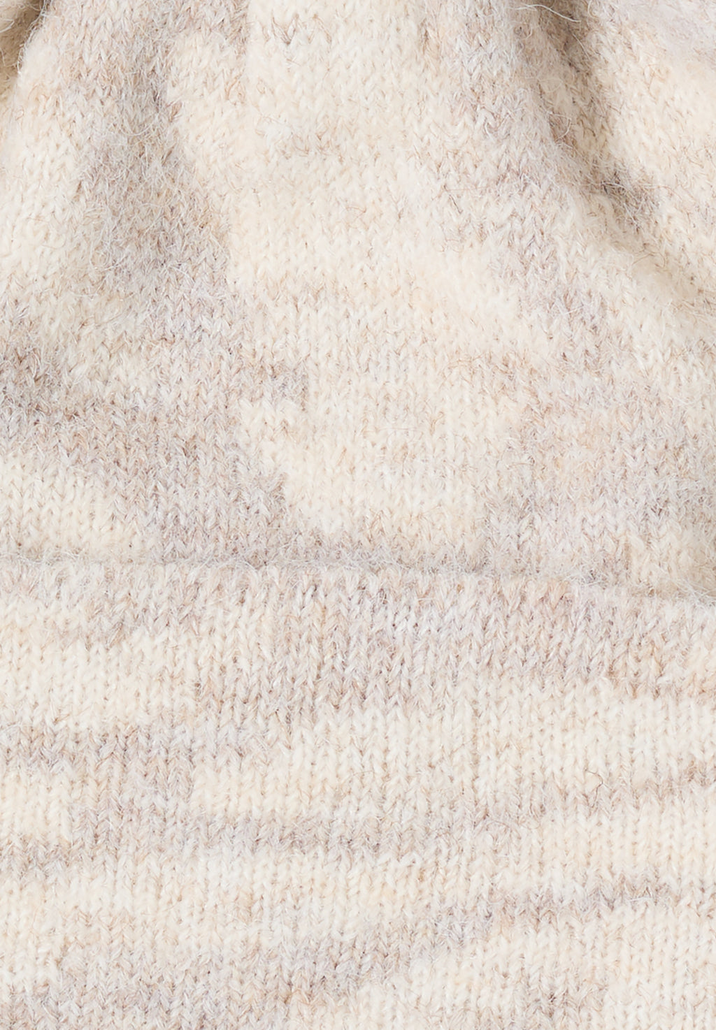 Beanie mit Zebramuster