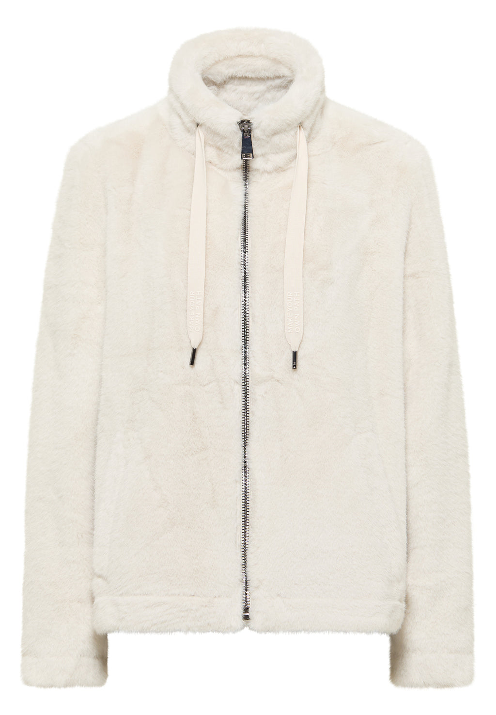 Kurze Fellimitat Jacke