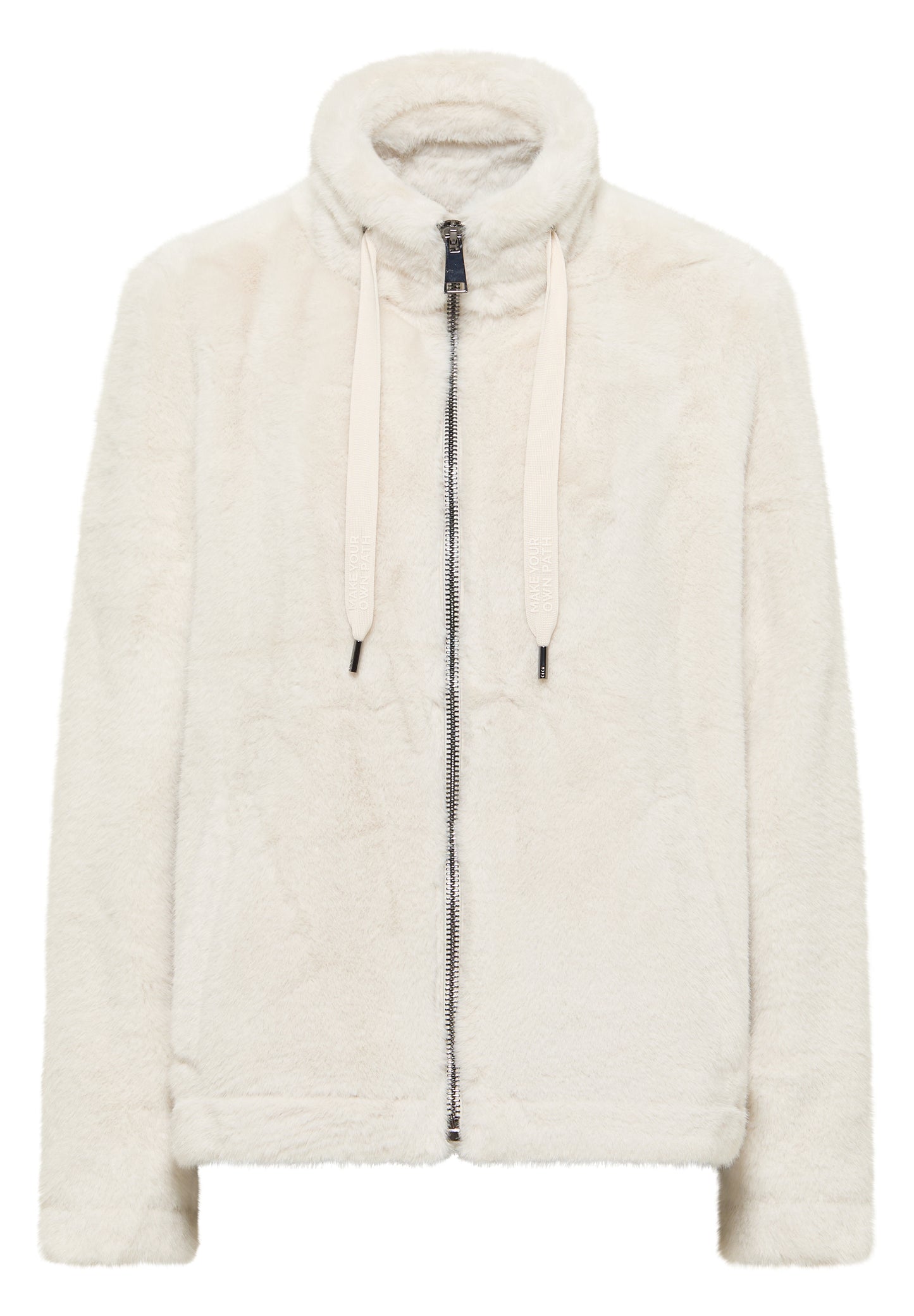 Kurze Fellimitat Jacke