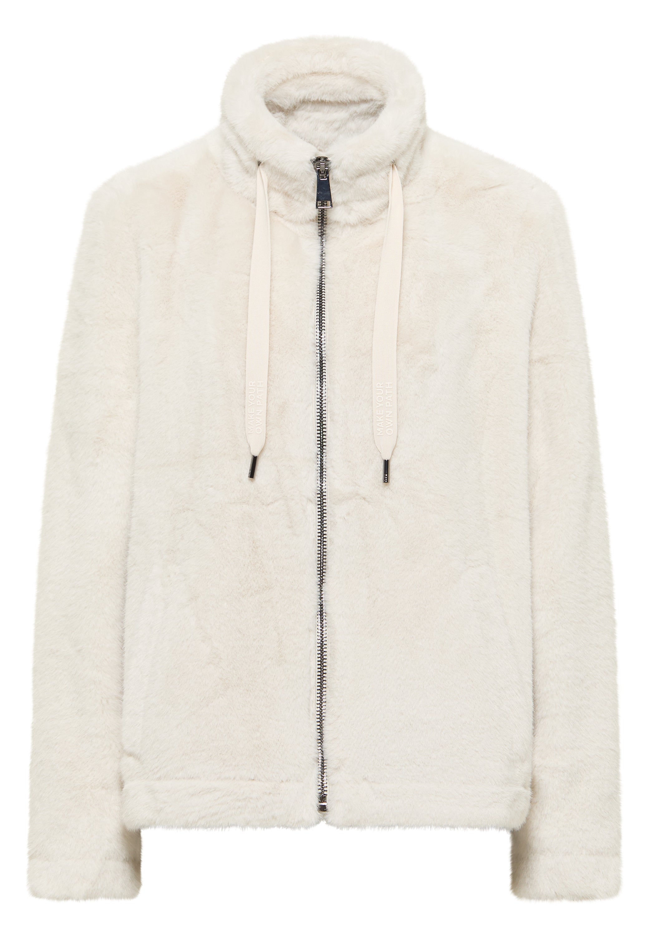 Kurze Fellimitat Jacke