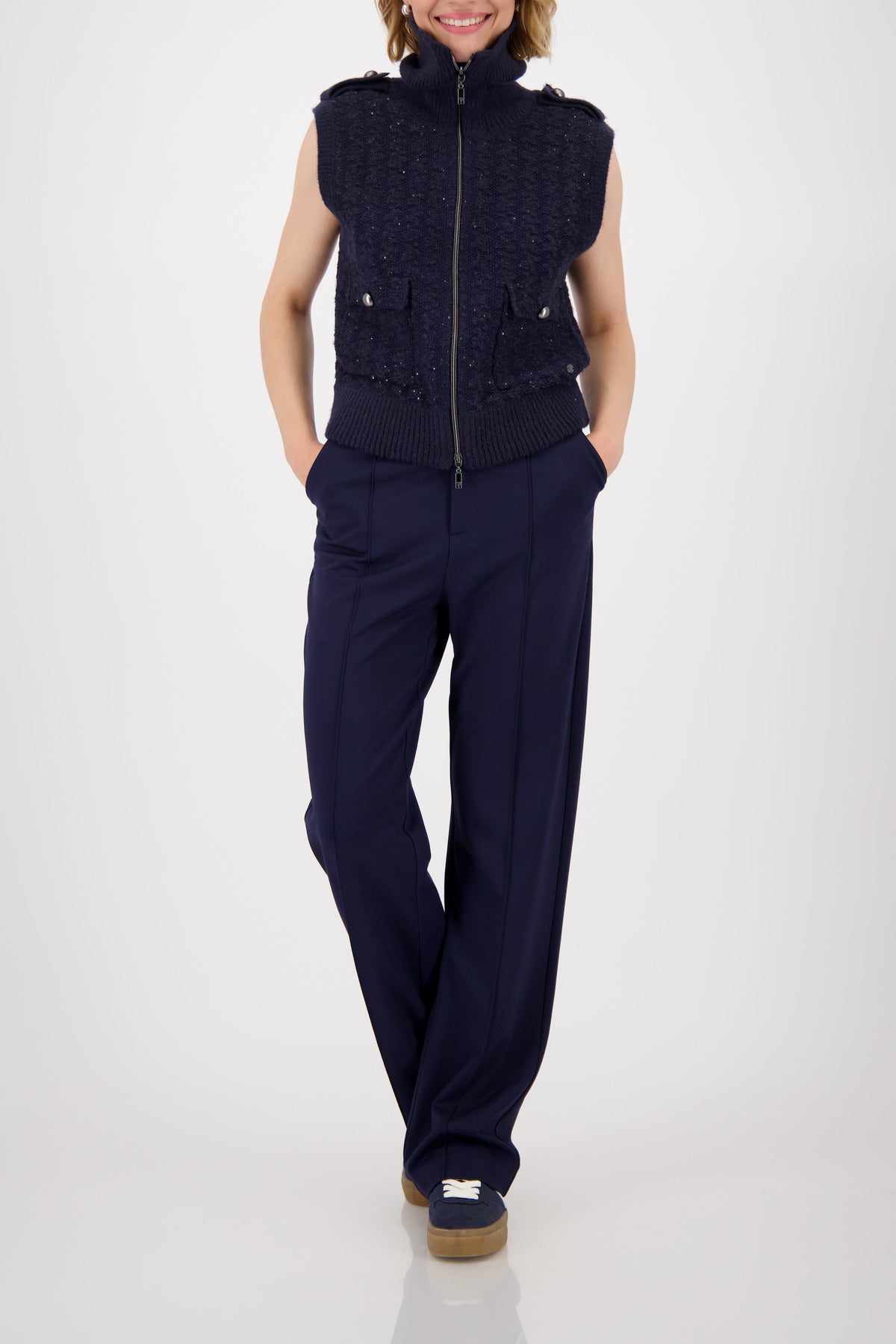 Da.Jacke Strick/Wirk - Monari