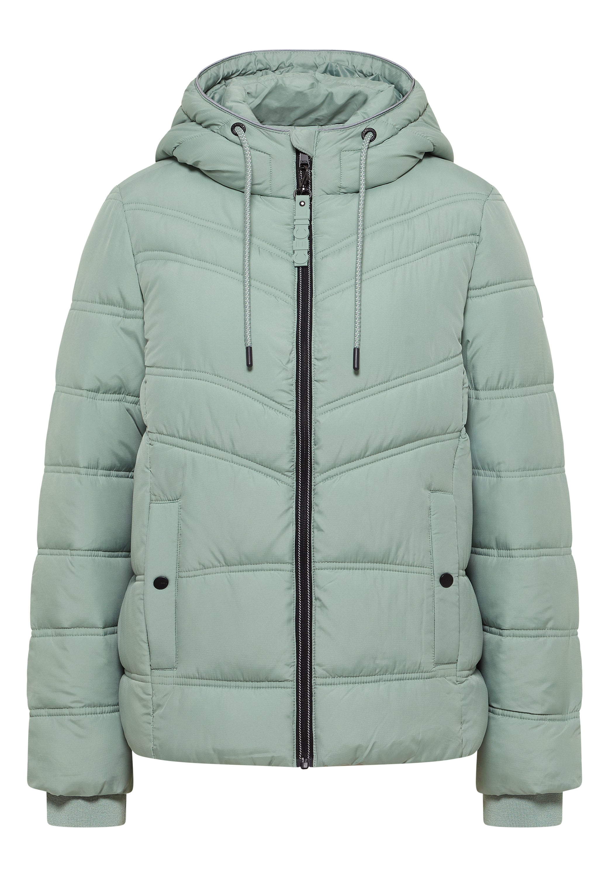 Steppjacke mit Kapuze