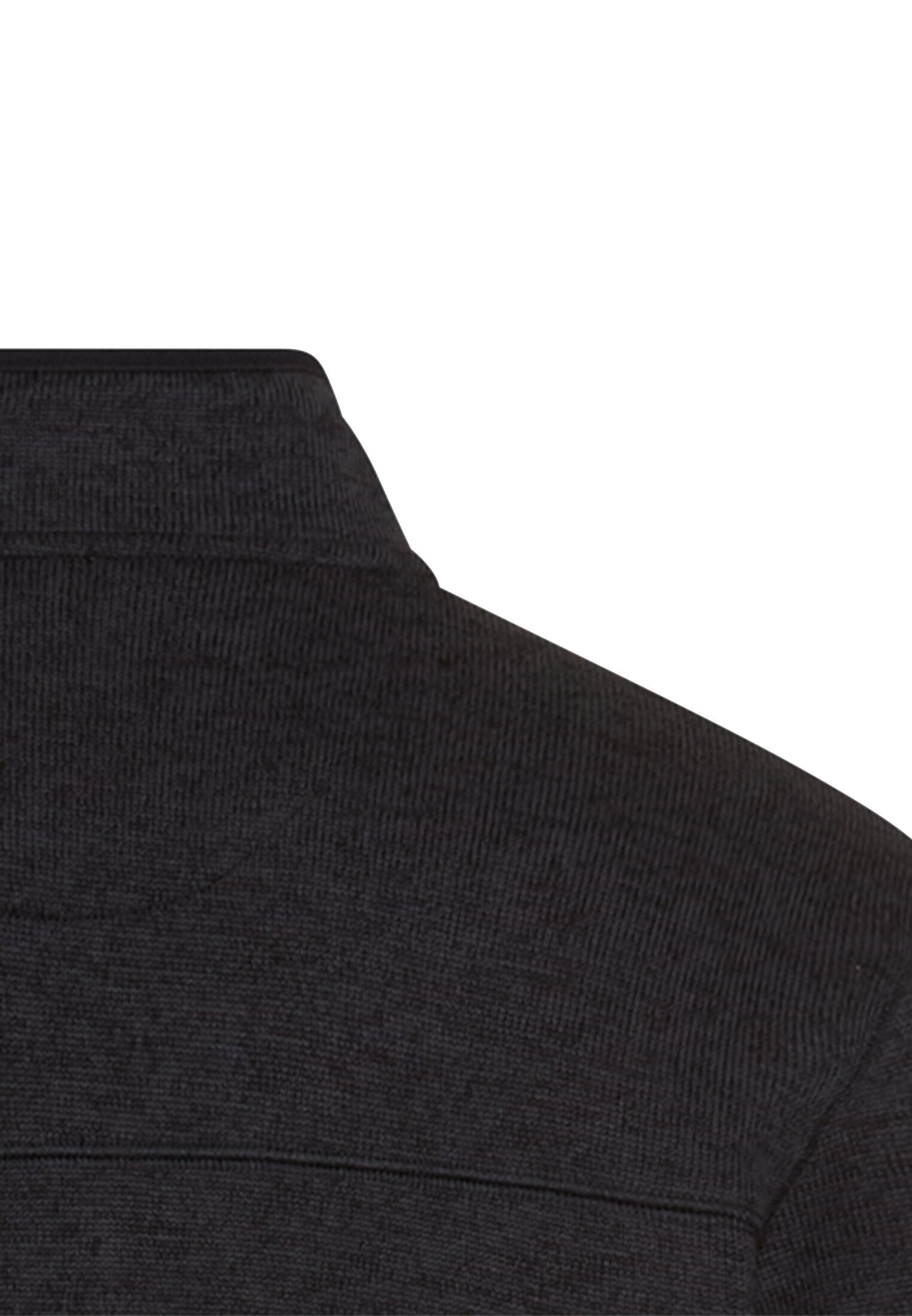 Strickjacke mit Stehkragen