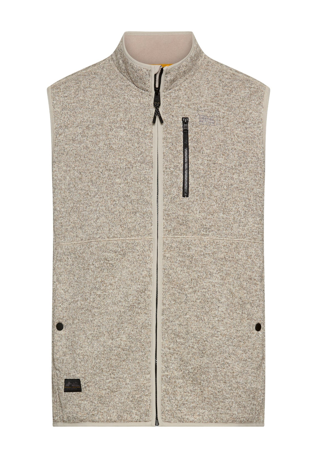 Fleeceweste mit Stehkragen