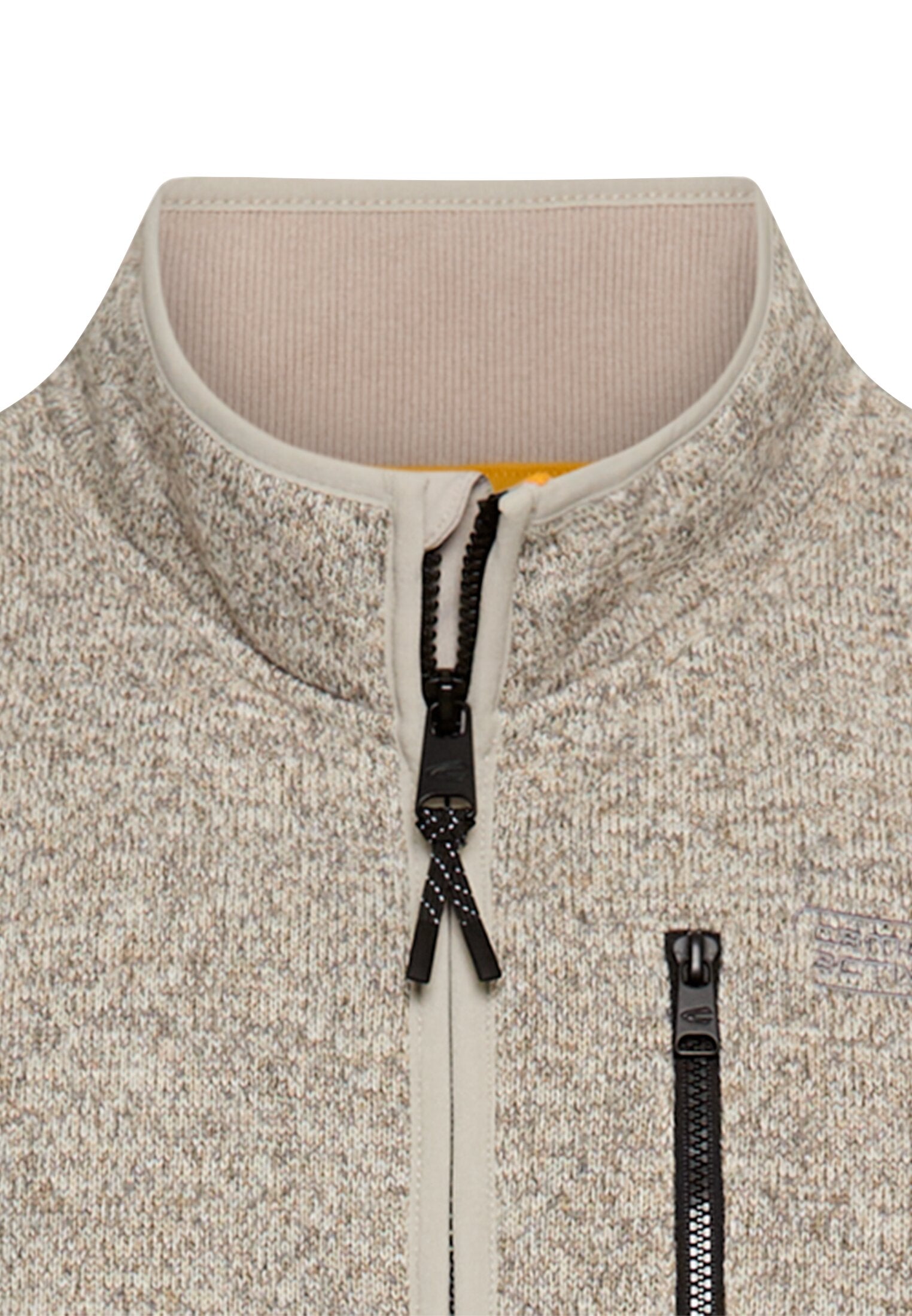 Fleeceweste mit Stehkragen