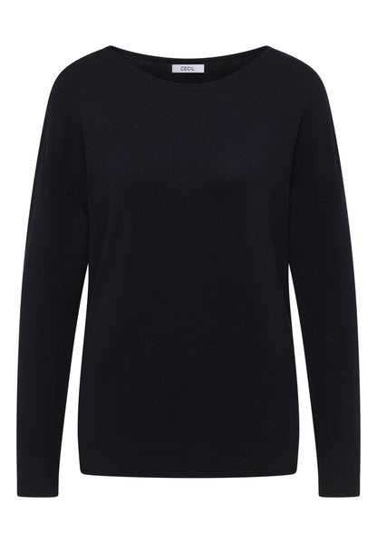 Pullover mit Strukturdetail