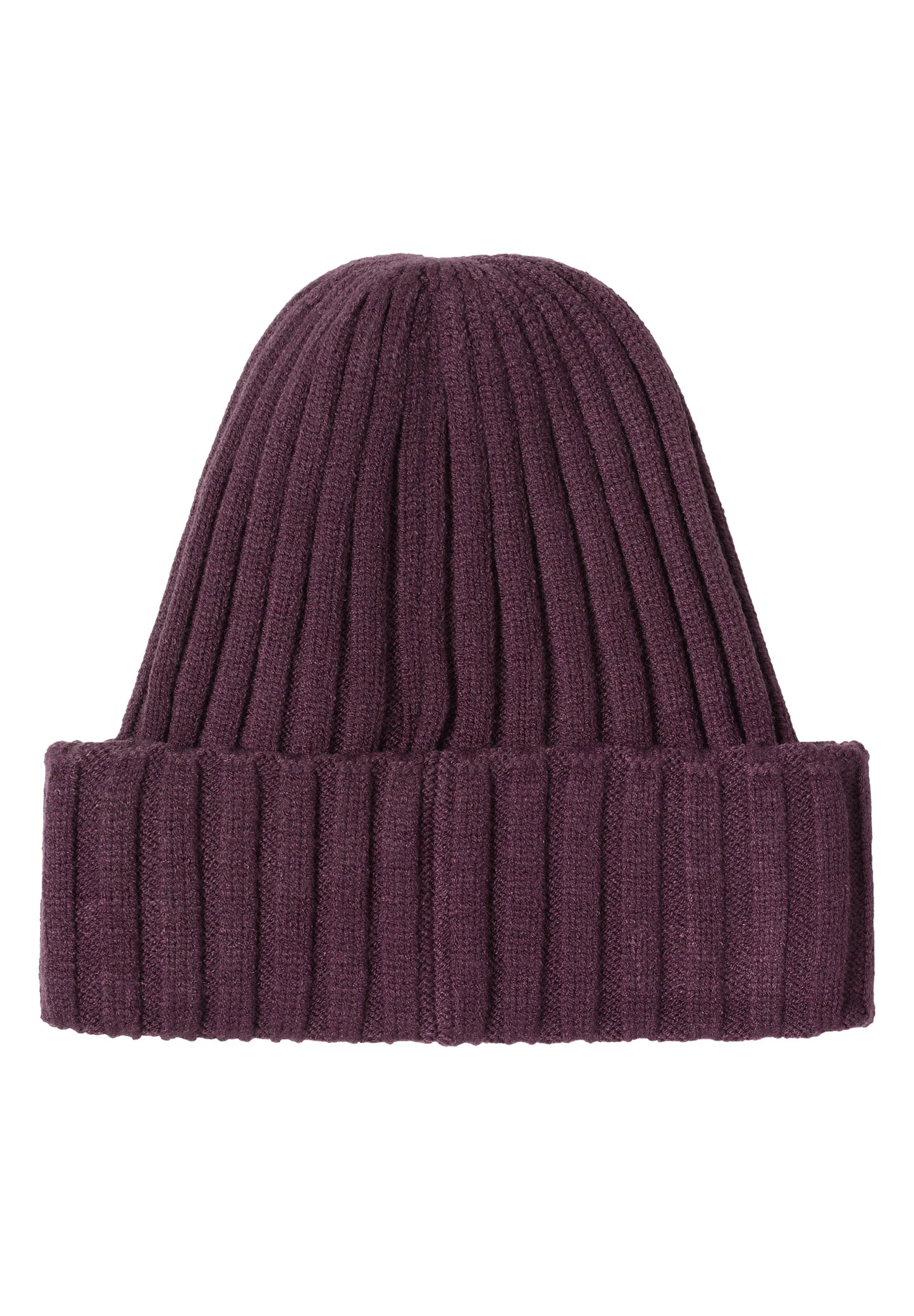 Strickmütze in Unifarbe